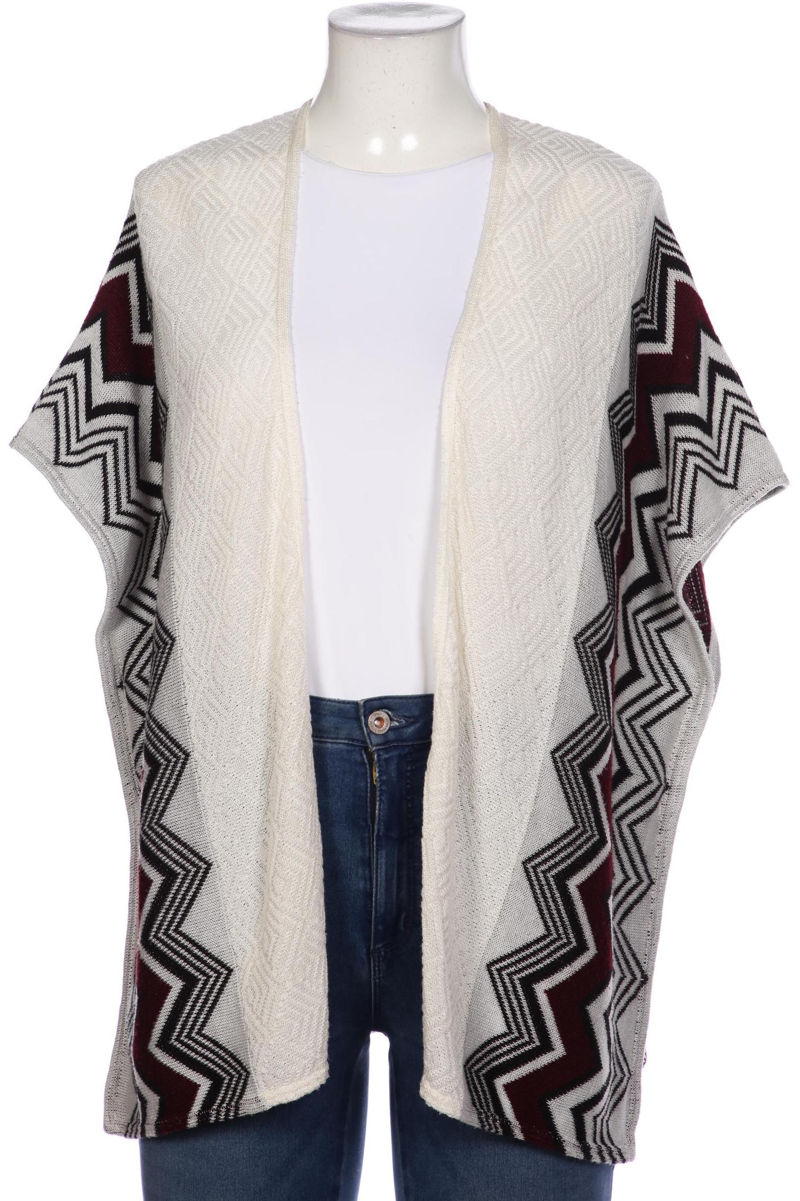 

Stradivarius Damen Strickjacke, weiß, Gr. 38