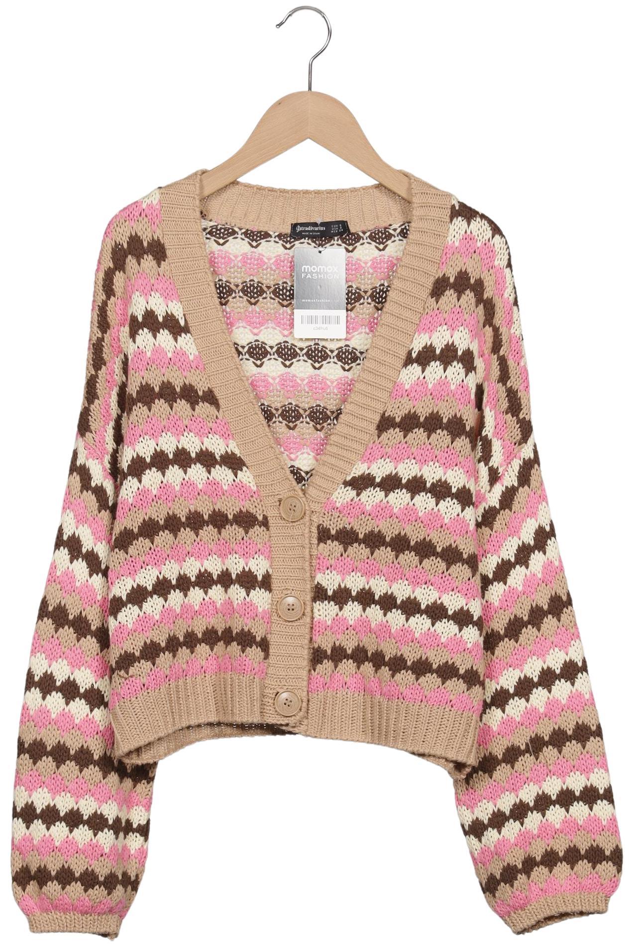 

Stradivarius Damen Strickjacke, mehrfarbig, Gr. 36