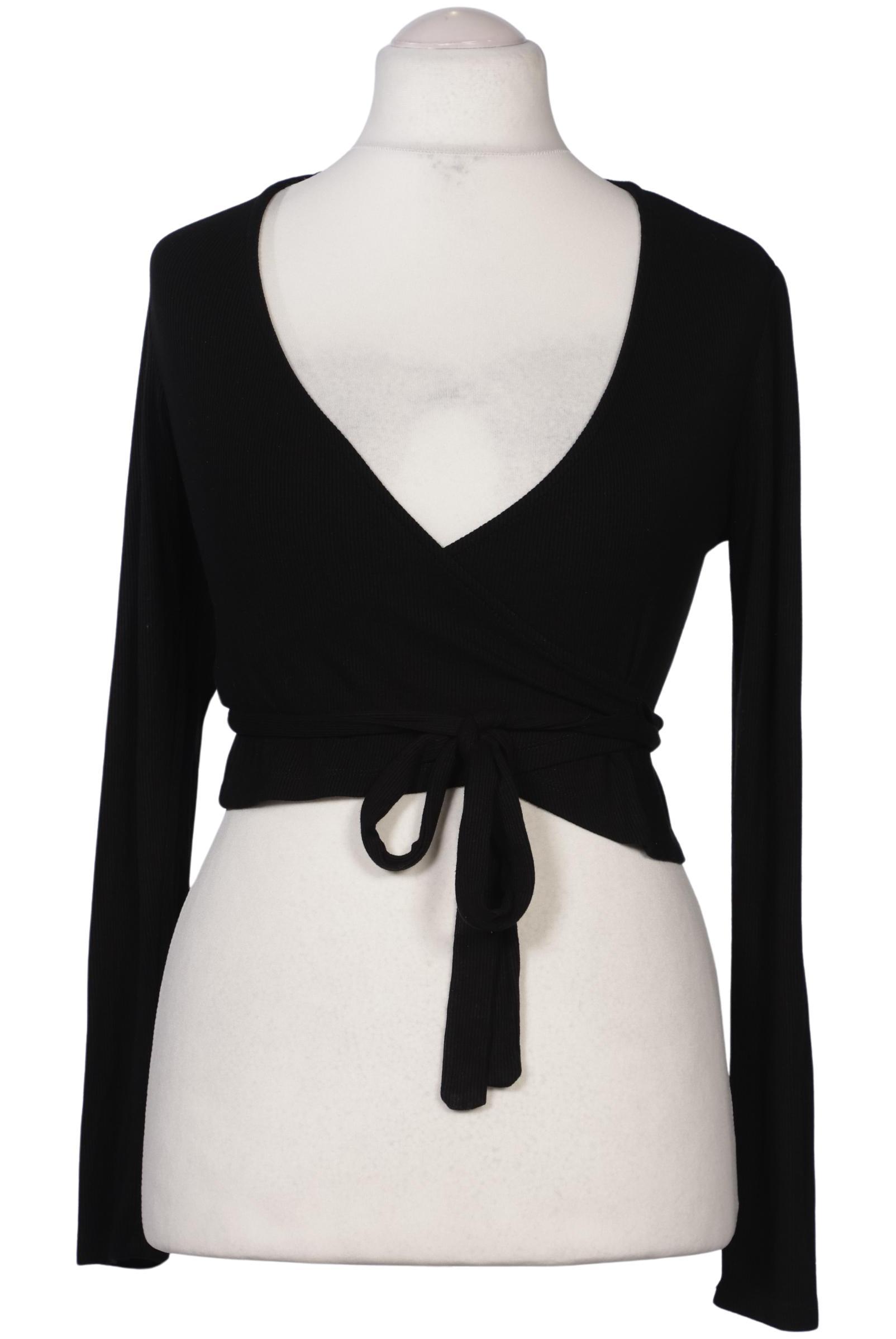 

Stradivarius Damen Strickjacke, schwarz, Gr. 42