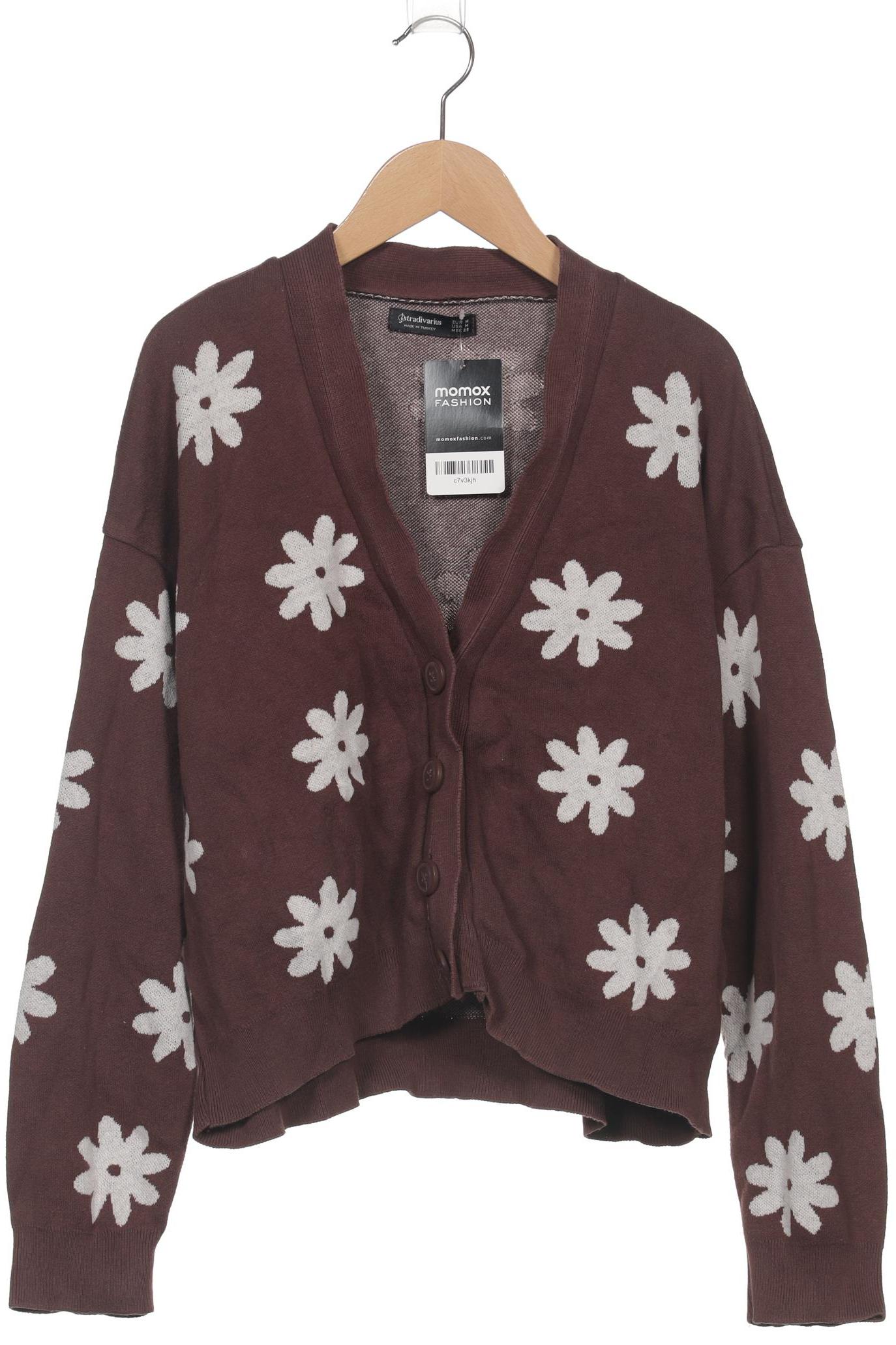 

Stradivarius Damen Strickjacke, bordeaux, Gr. 38