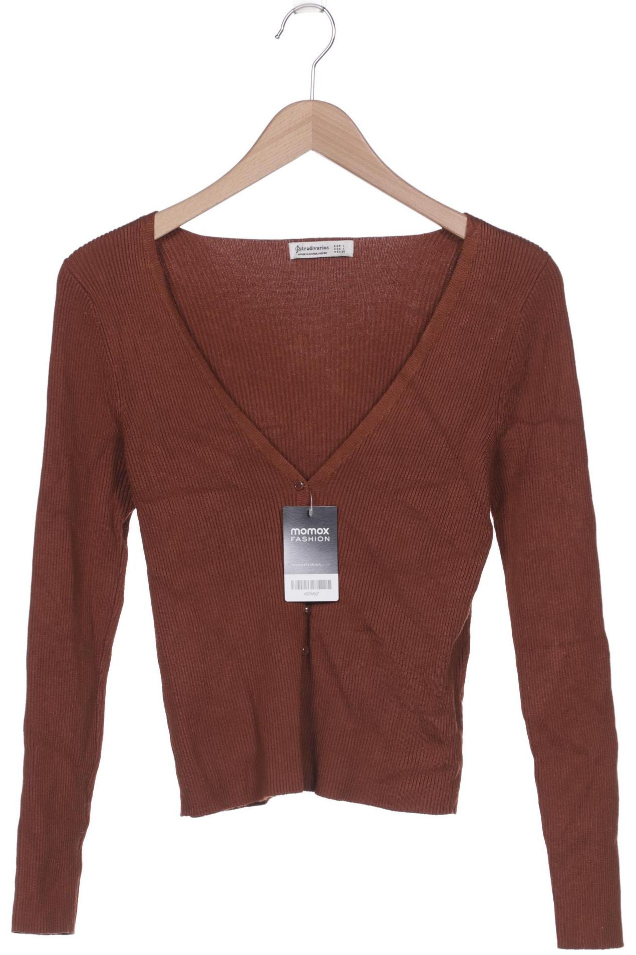 

Stradivarius Damen Strickjacke, braun, Gr. 42