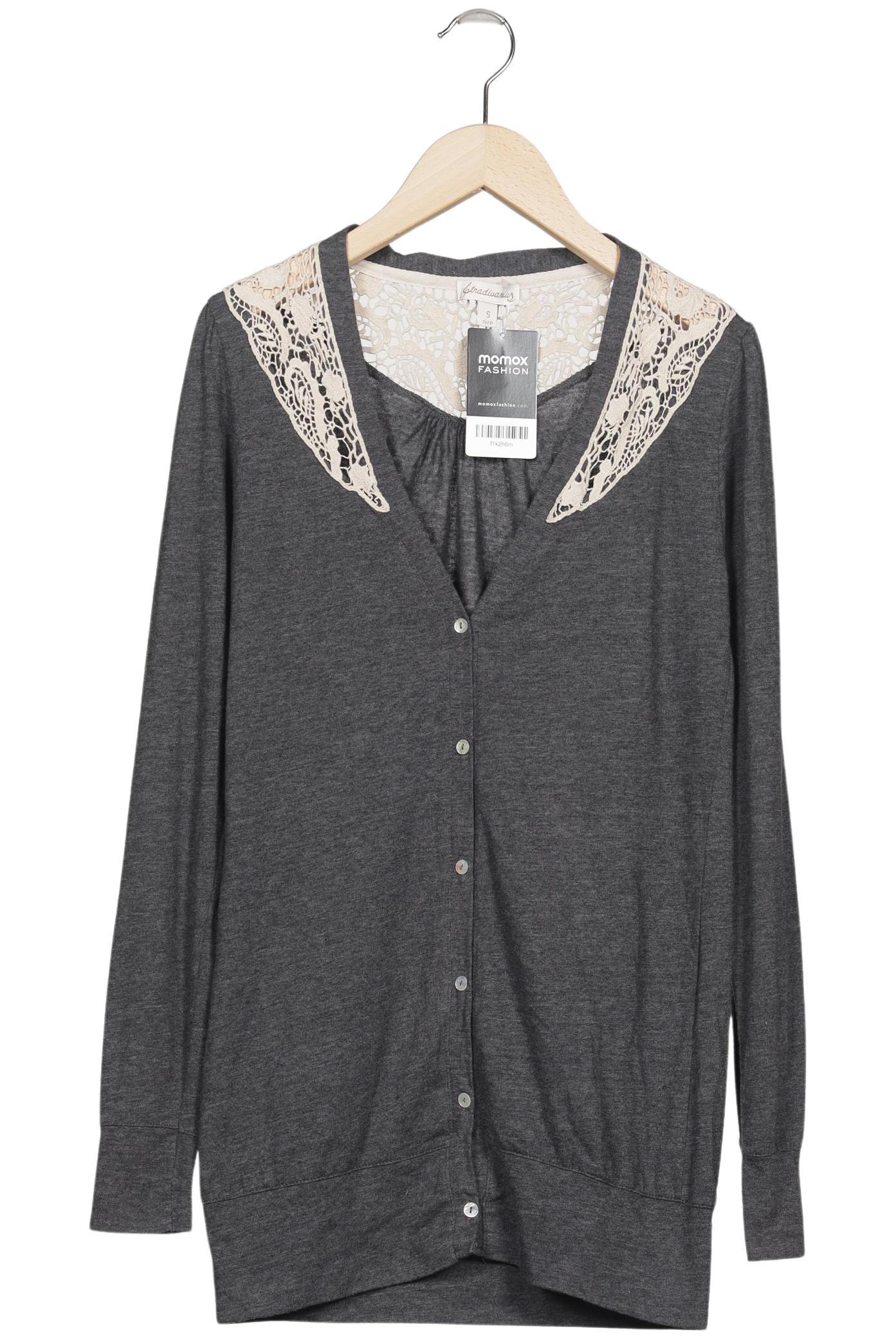 

Stradivarius Damen Strickjacke, grau, Gr. 36