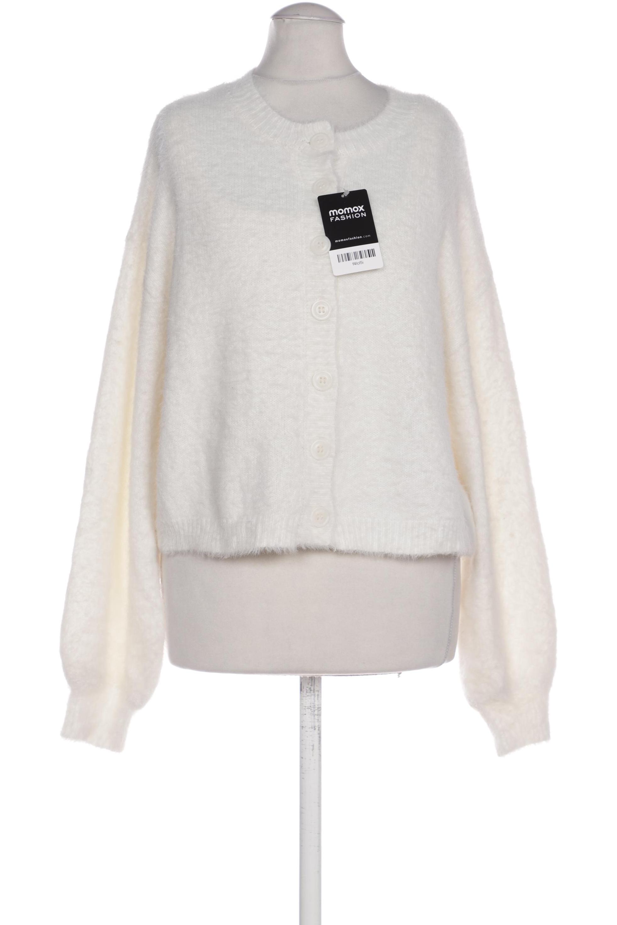 

Stradivarius Damen Strickjacke, cremeweiß, Gr. 36