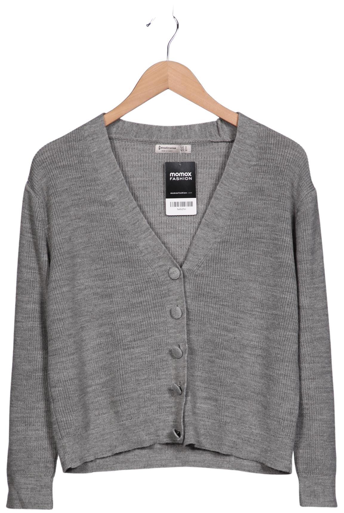 

Stradivarius Damen Strickjacke, grau, Gr. 36