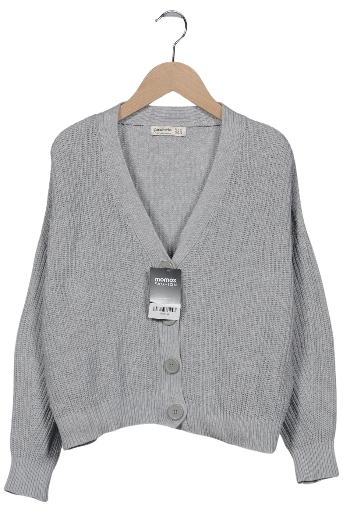 

Stradivarius Damen Strickjacke, grau, Gr. 36