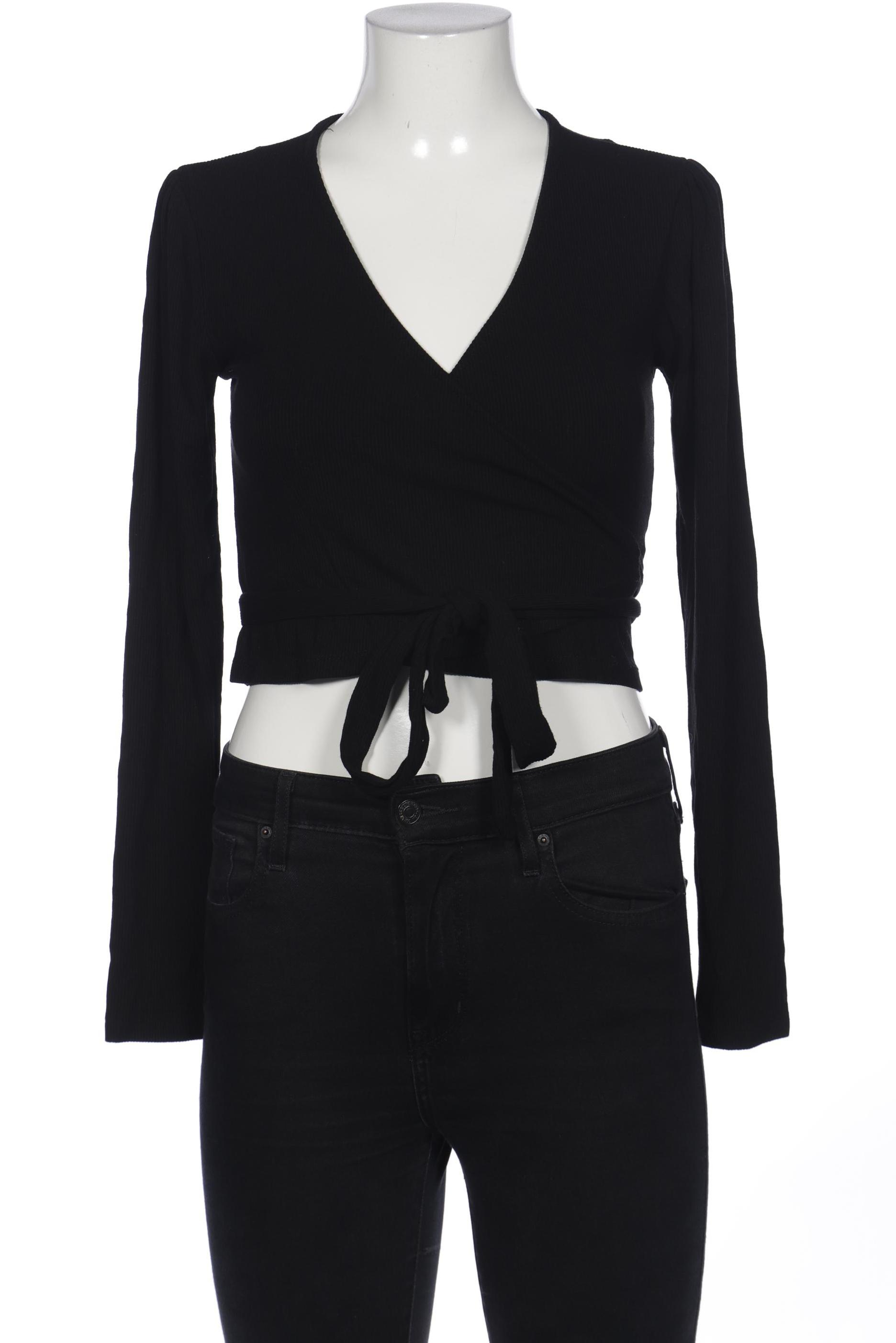 

Stradivarius Damen Strickjacke, schwarz