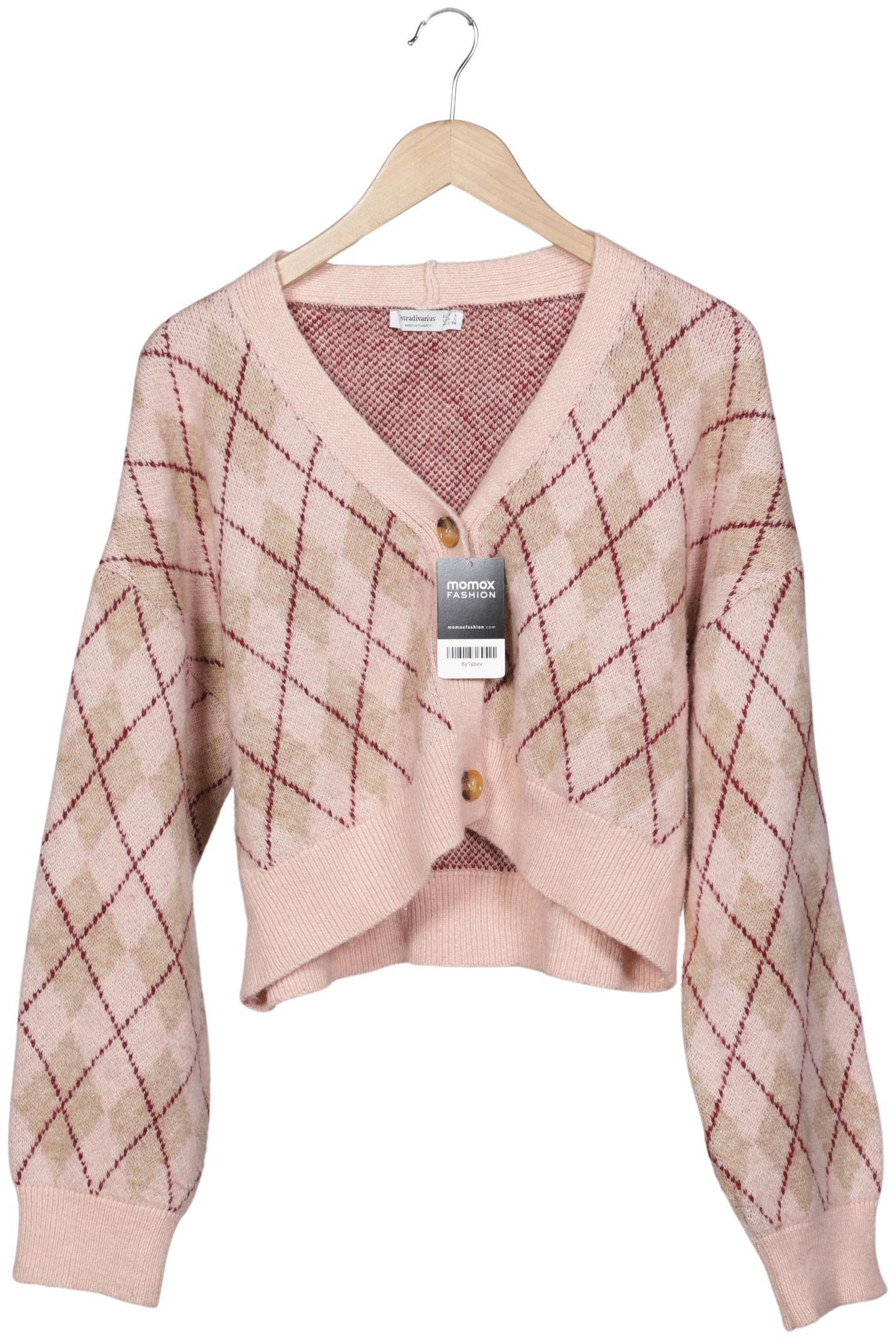 

Stradivarius Damen Strickjacke, pink, Gr. 42