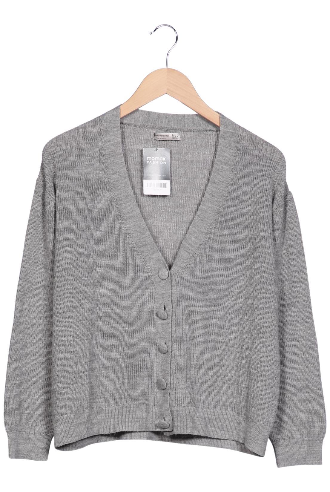 

Stradivarius Damen Strickjacke, grau, Gr. 38