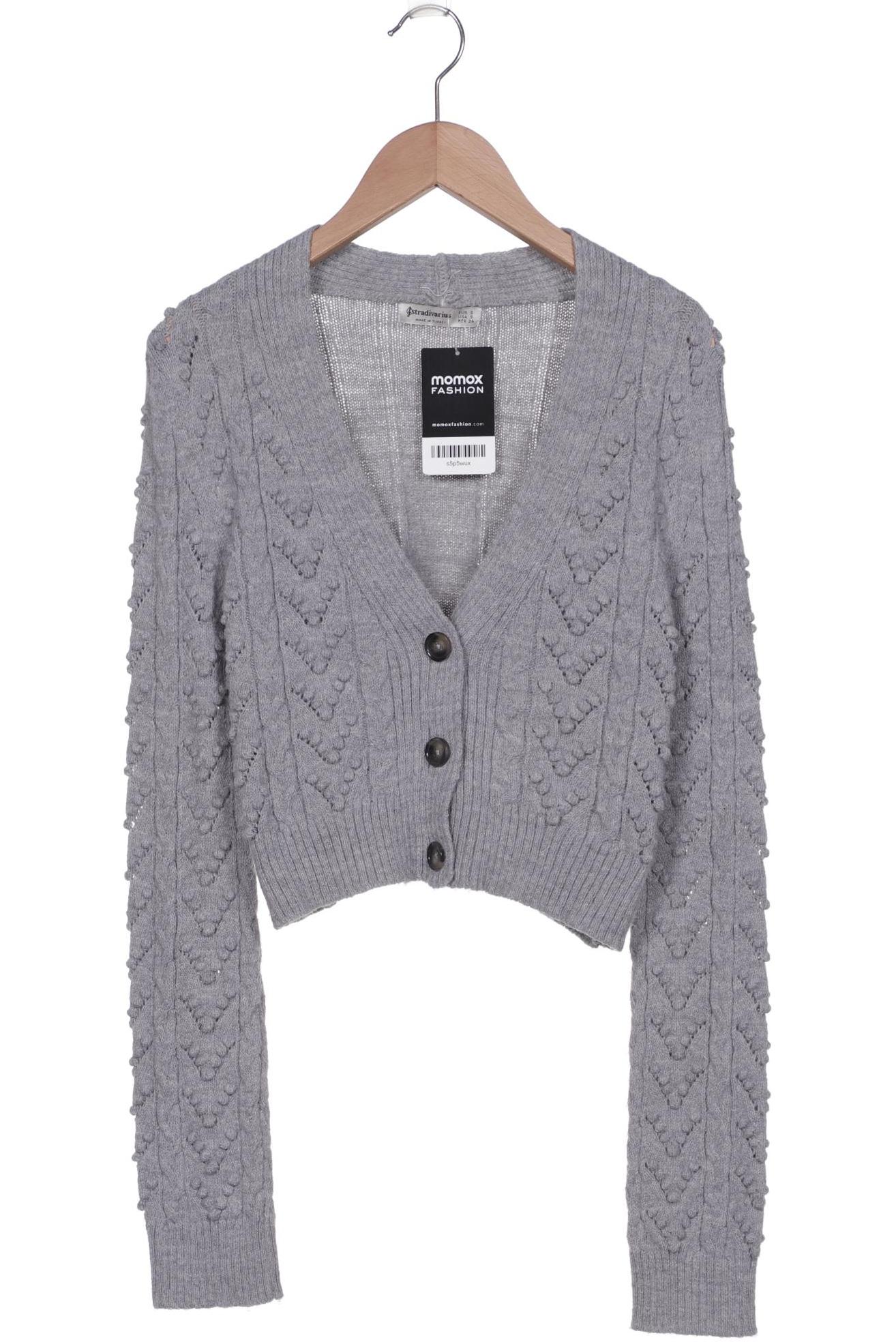 

Stradivarius Damen Strickjacke, grau