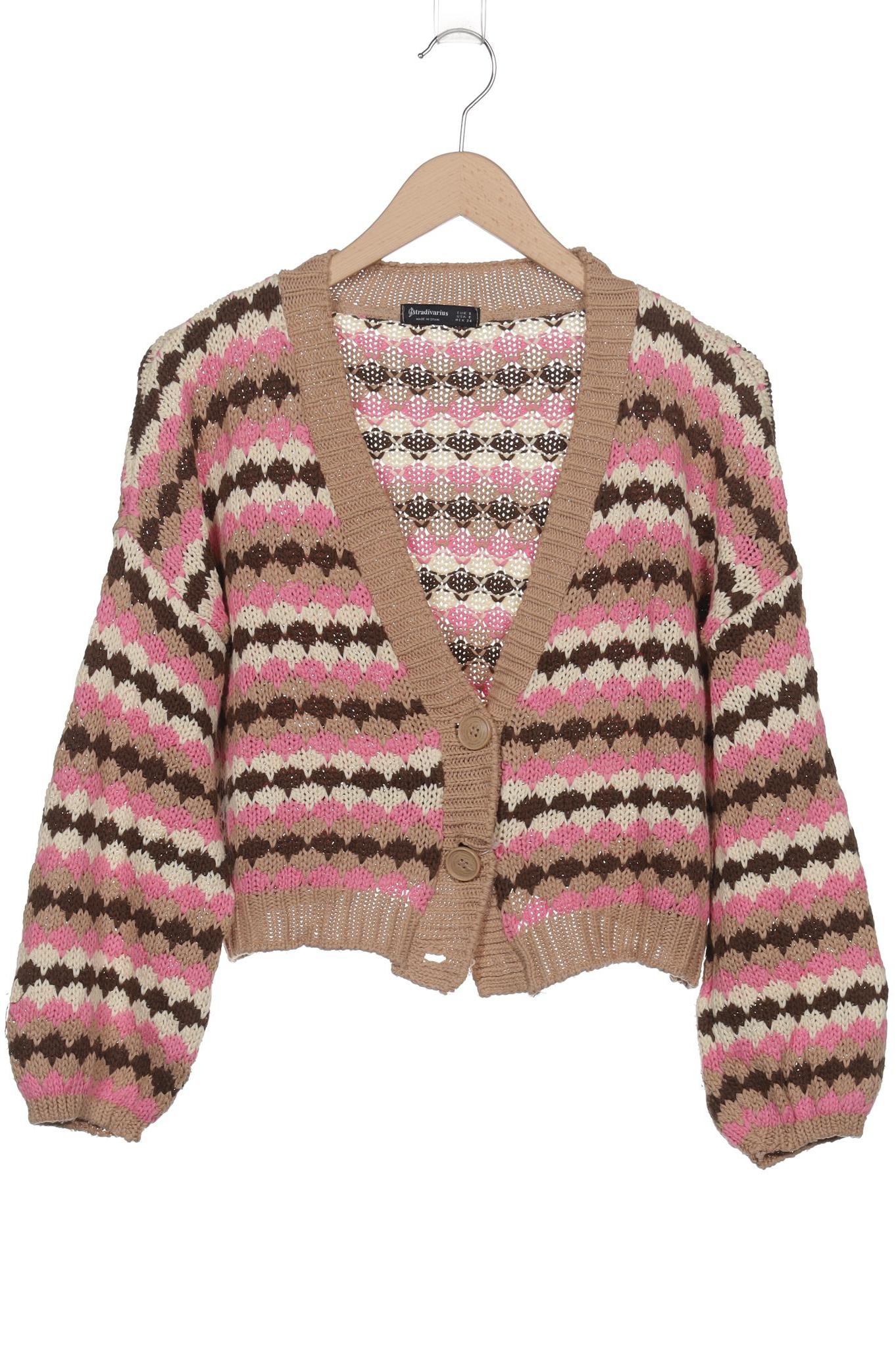 

Stradivarius Damen Strickjacke, mehrfarbig, Gr. 36