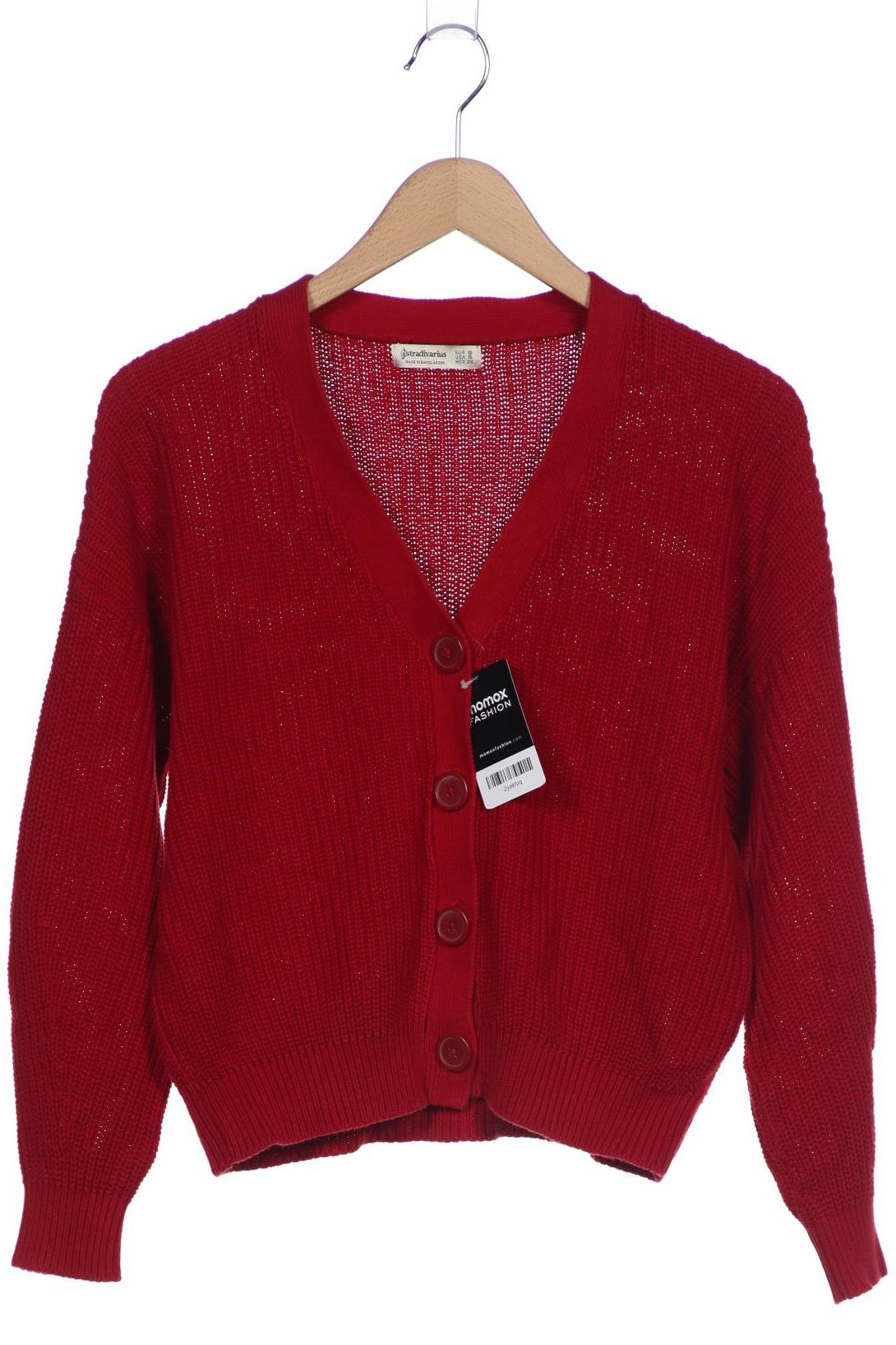

Stradivarius Damen Strickjacke, bordeaux, Gr. 36