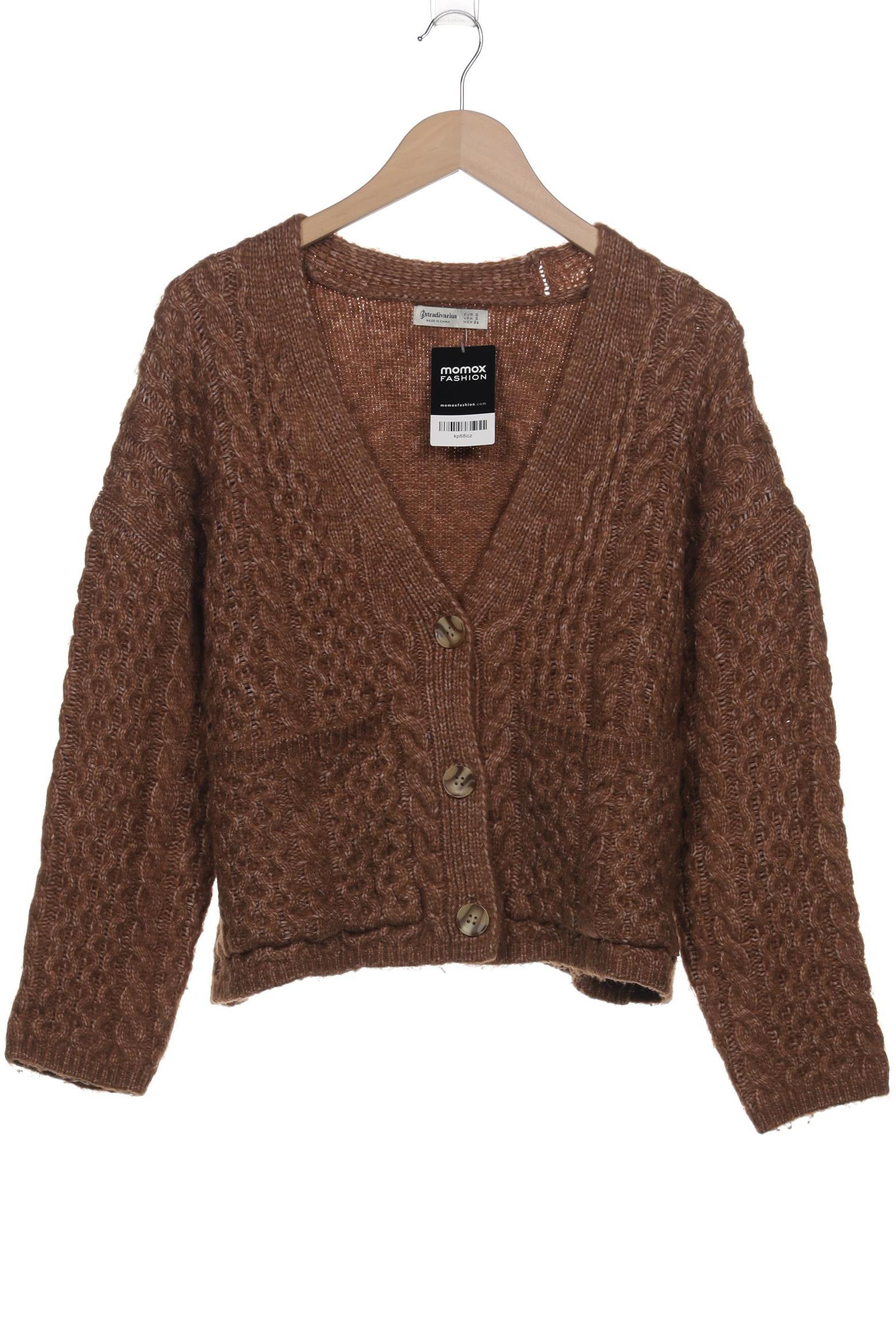 

Stradivarius Damen Strickjacke, braun, Gr. 36