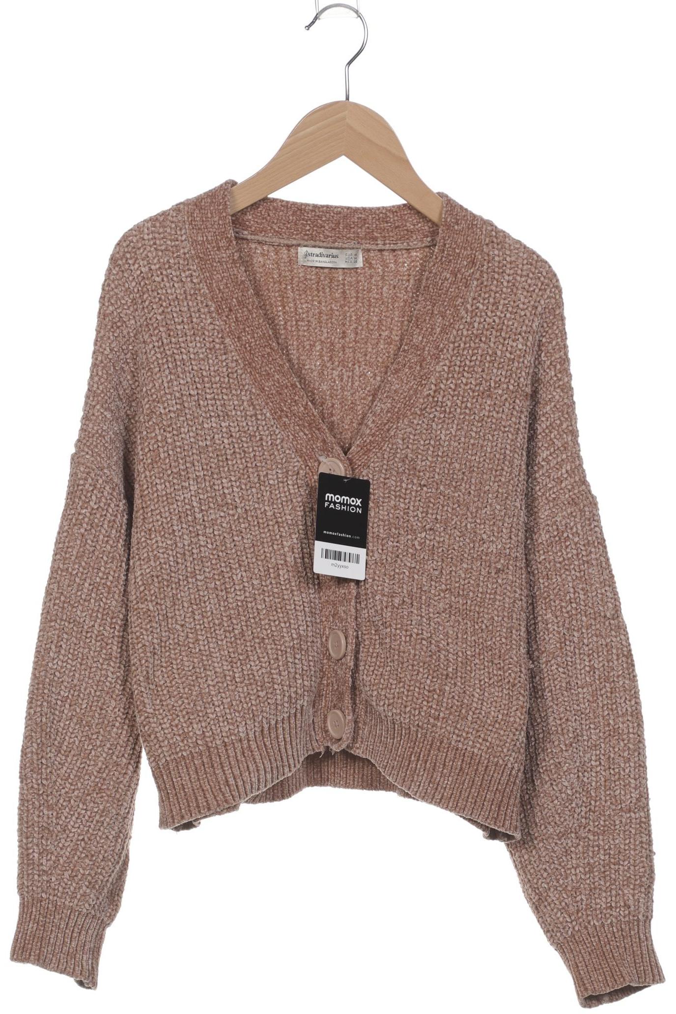 

Stradivarius Damen Strickjacke, braun, Gr. 38