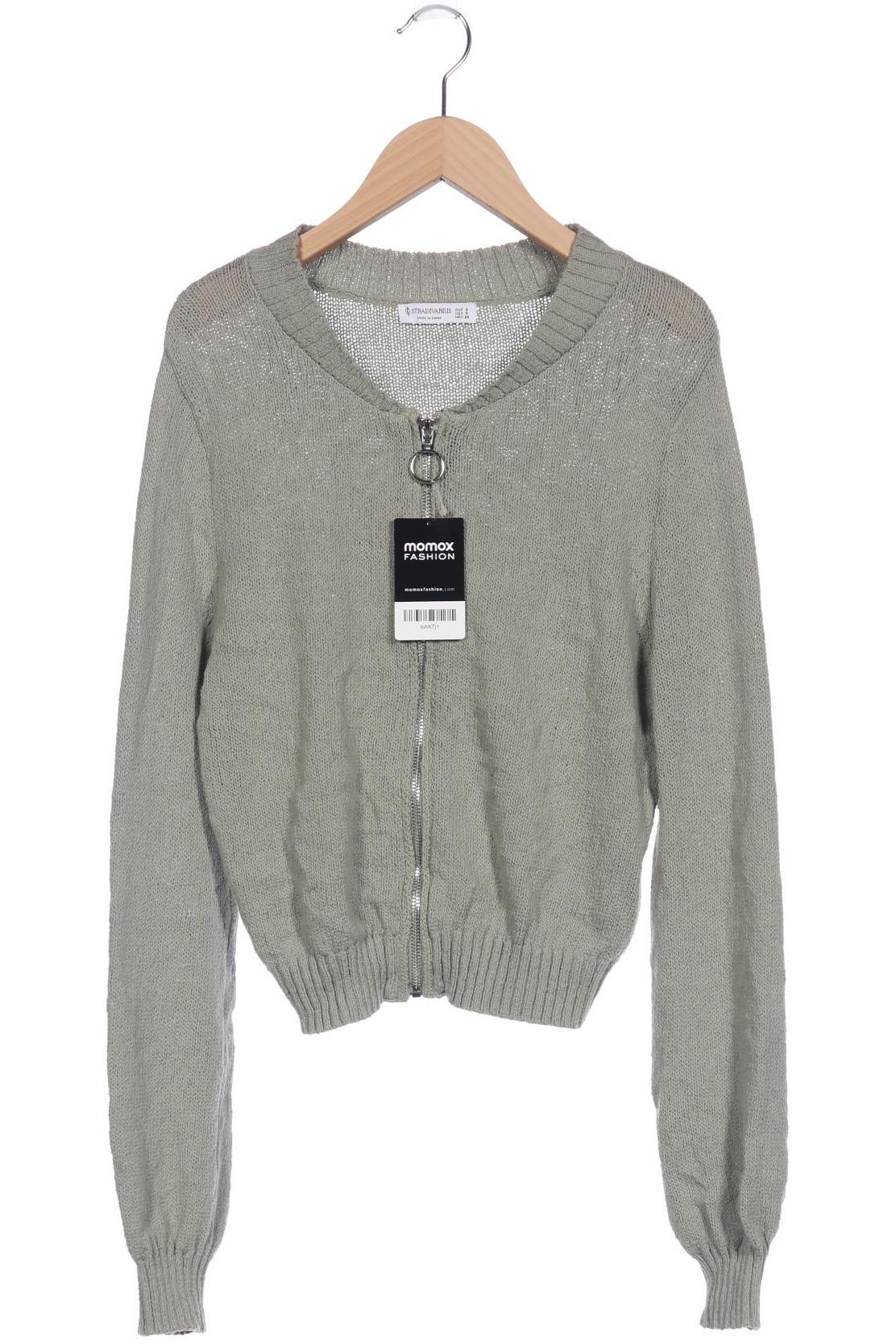 

Stradivarius Damen Strickjacke, grün, Gr. 36