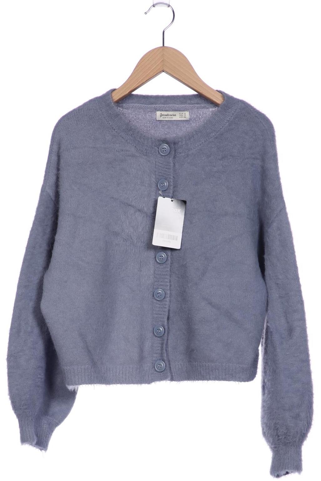 

Stradivarius Damen Strickjacke, hellblau, Gr. 36