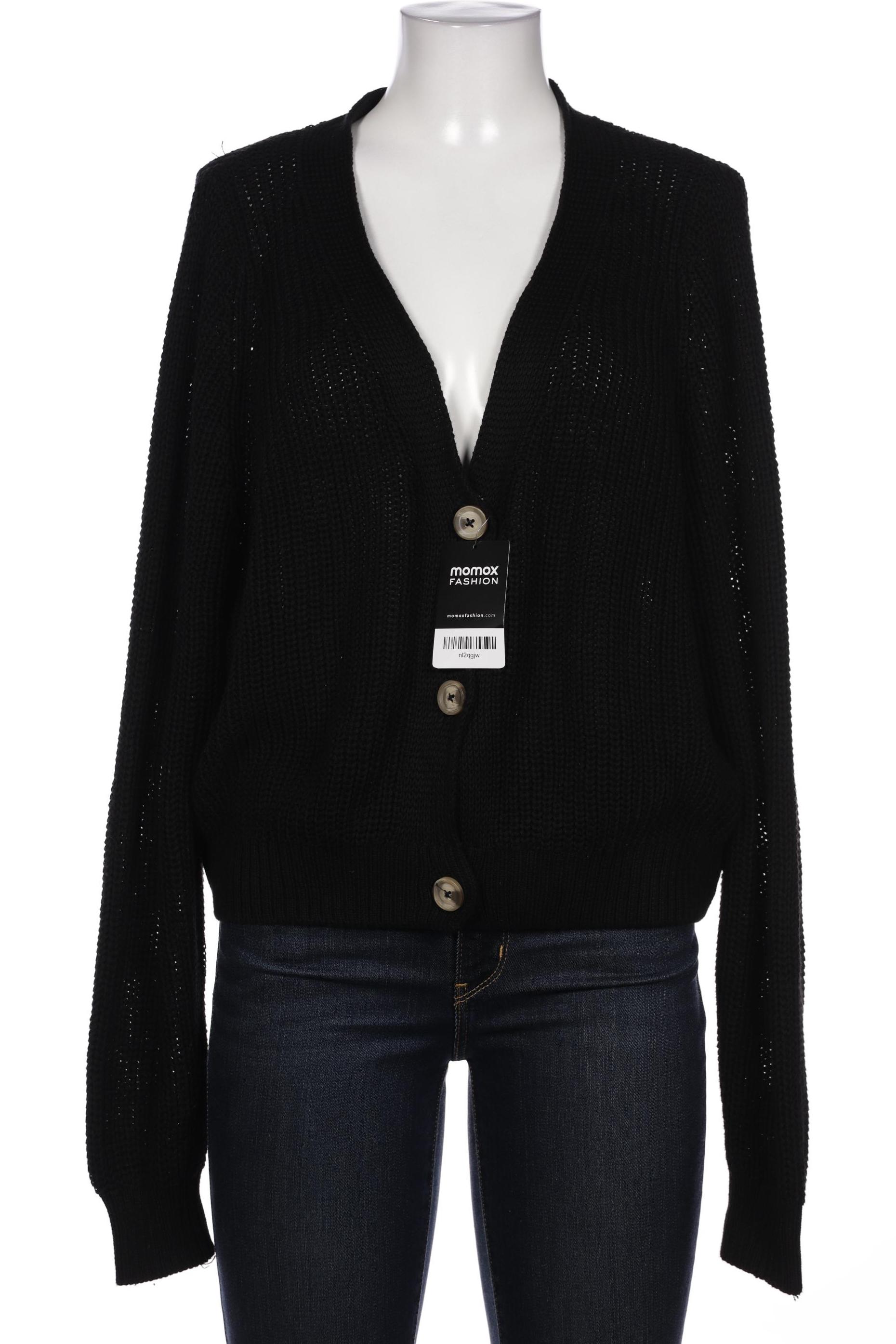 

Stradivarius Damen Strickjacke, schwarz, Gr. 36