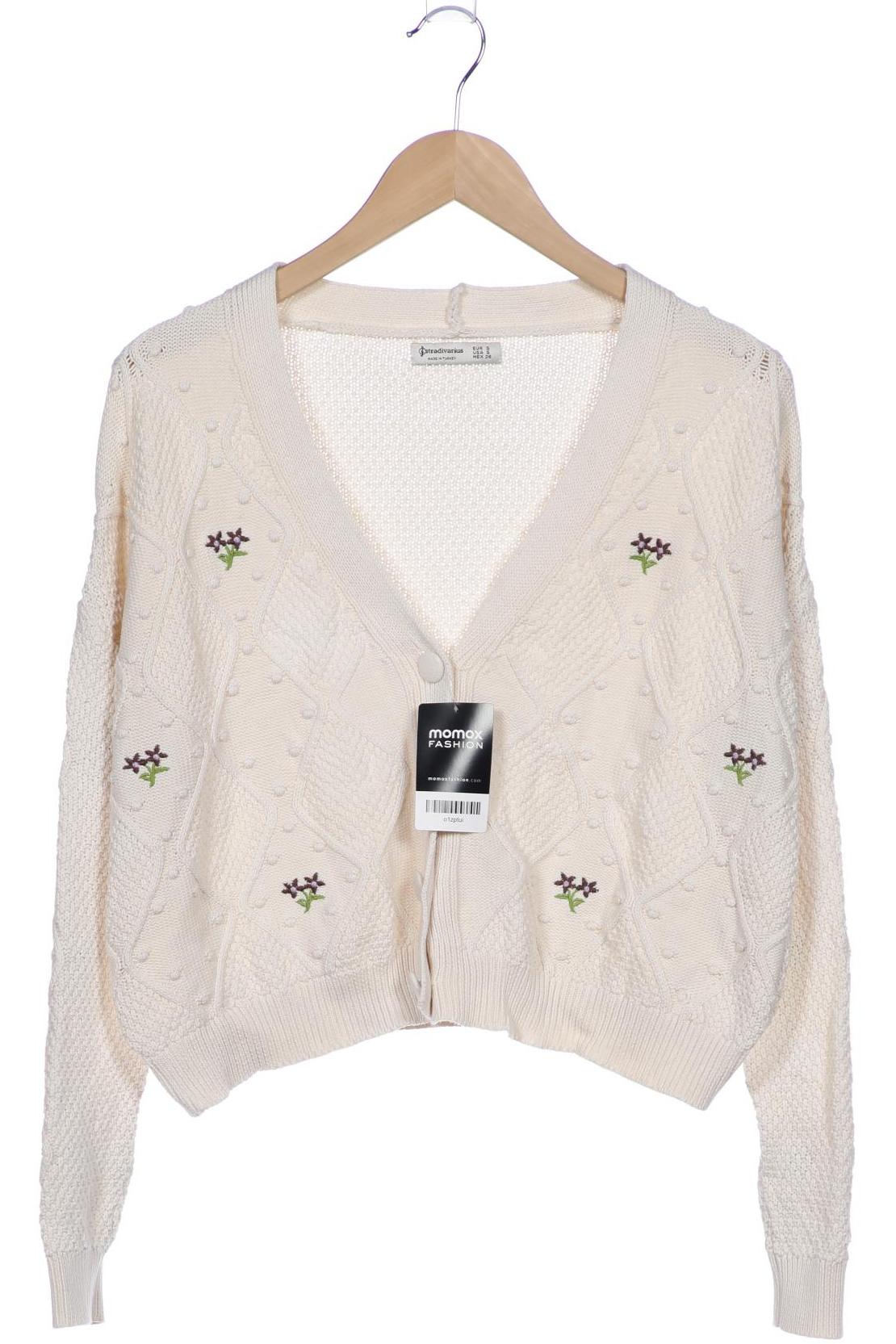 

Stradivarius Damen Strickjacke, beige, Gr. 36