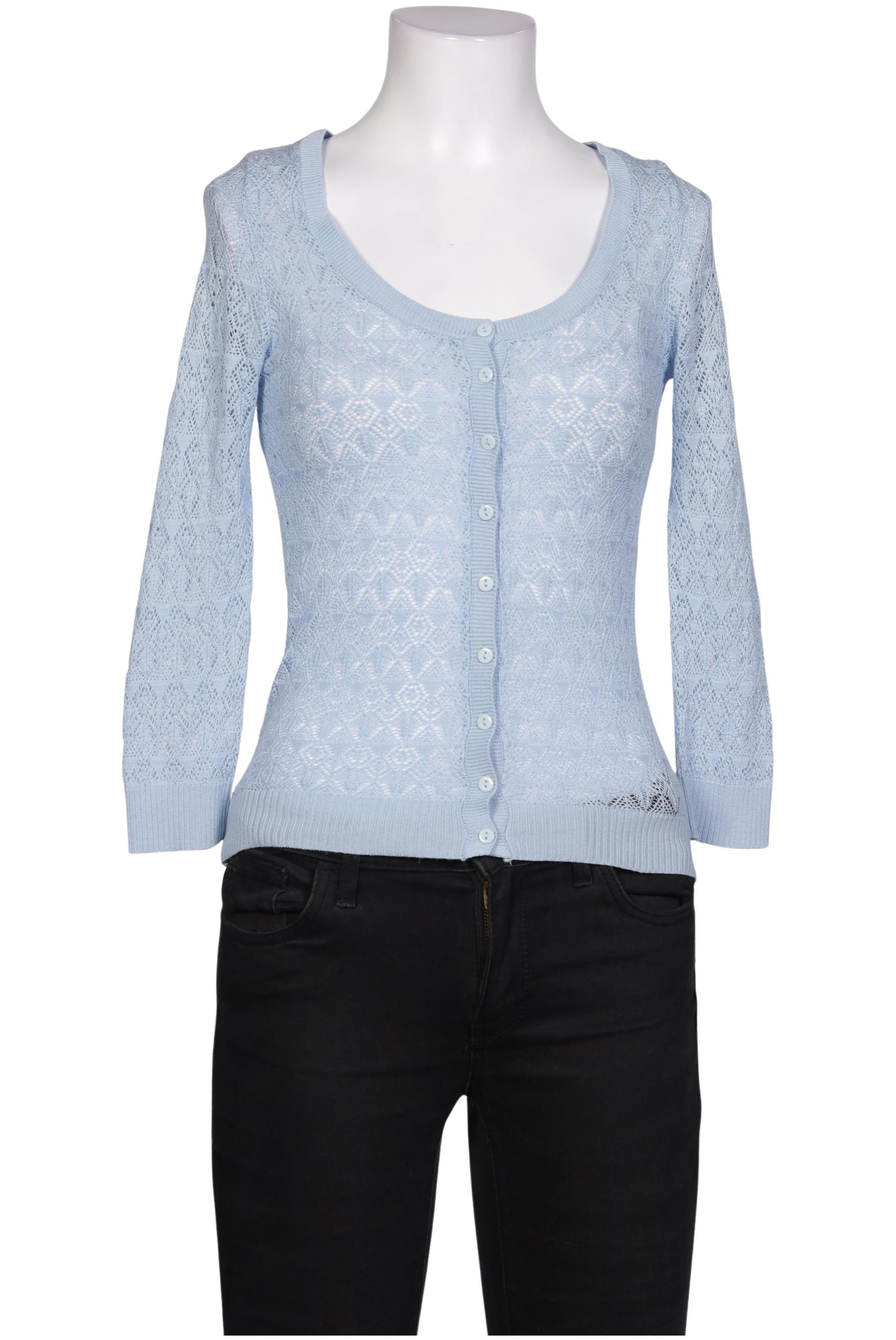 

Stradivarius Damen Strickjacke, blau, Gr. 36