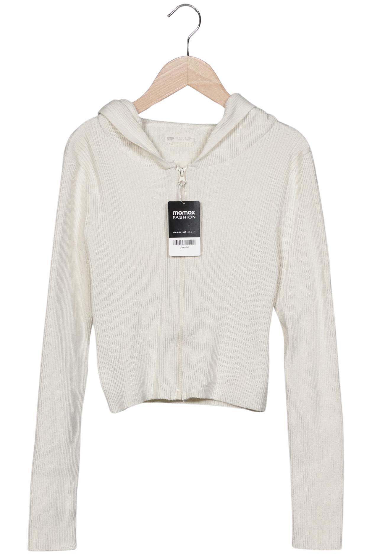

Stradivarius Damen Strickjacke, cremeweiß, Gr. 38