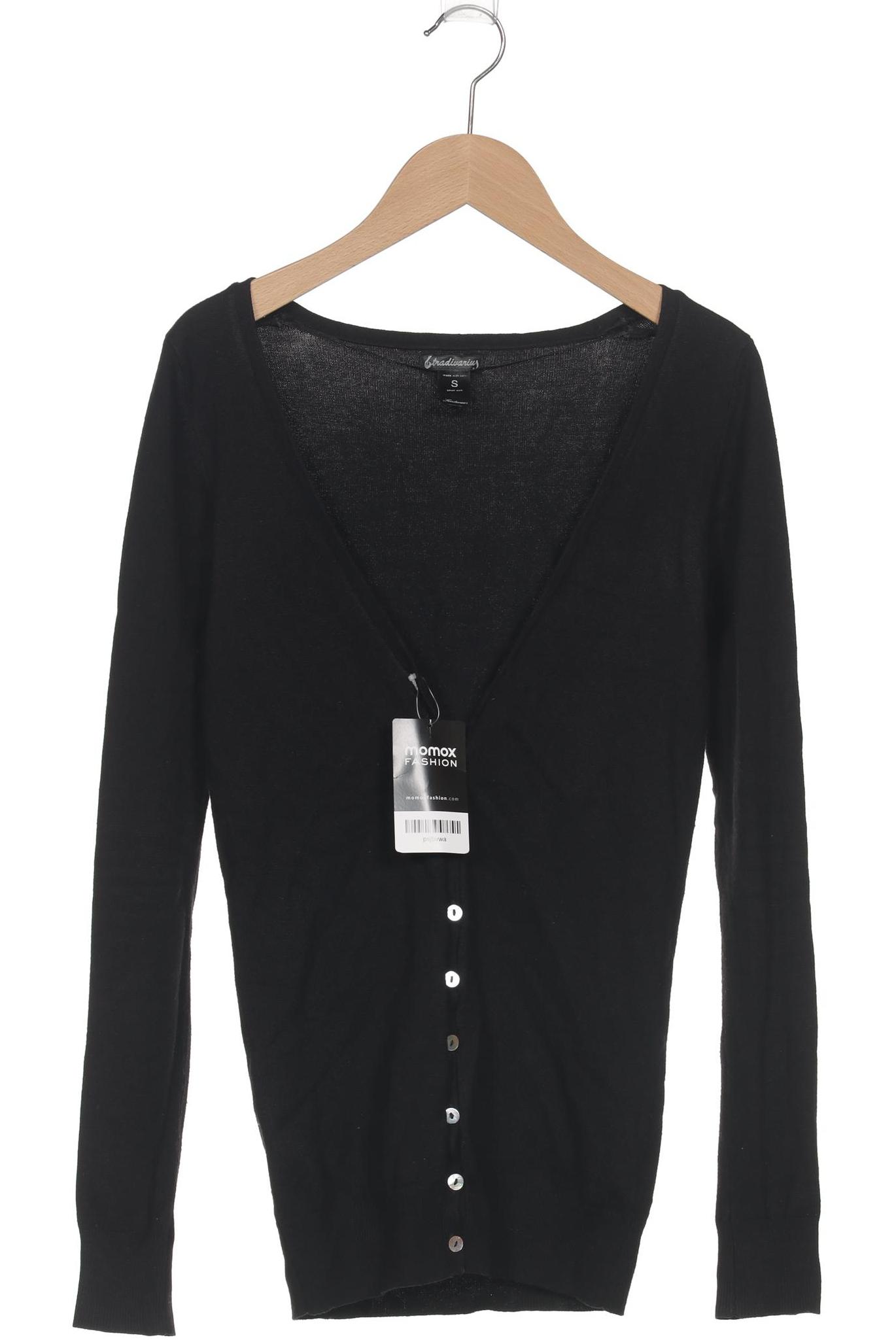 

Stradivarius Damen Strickjacke, schwarz, Gr. 36