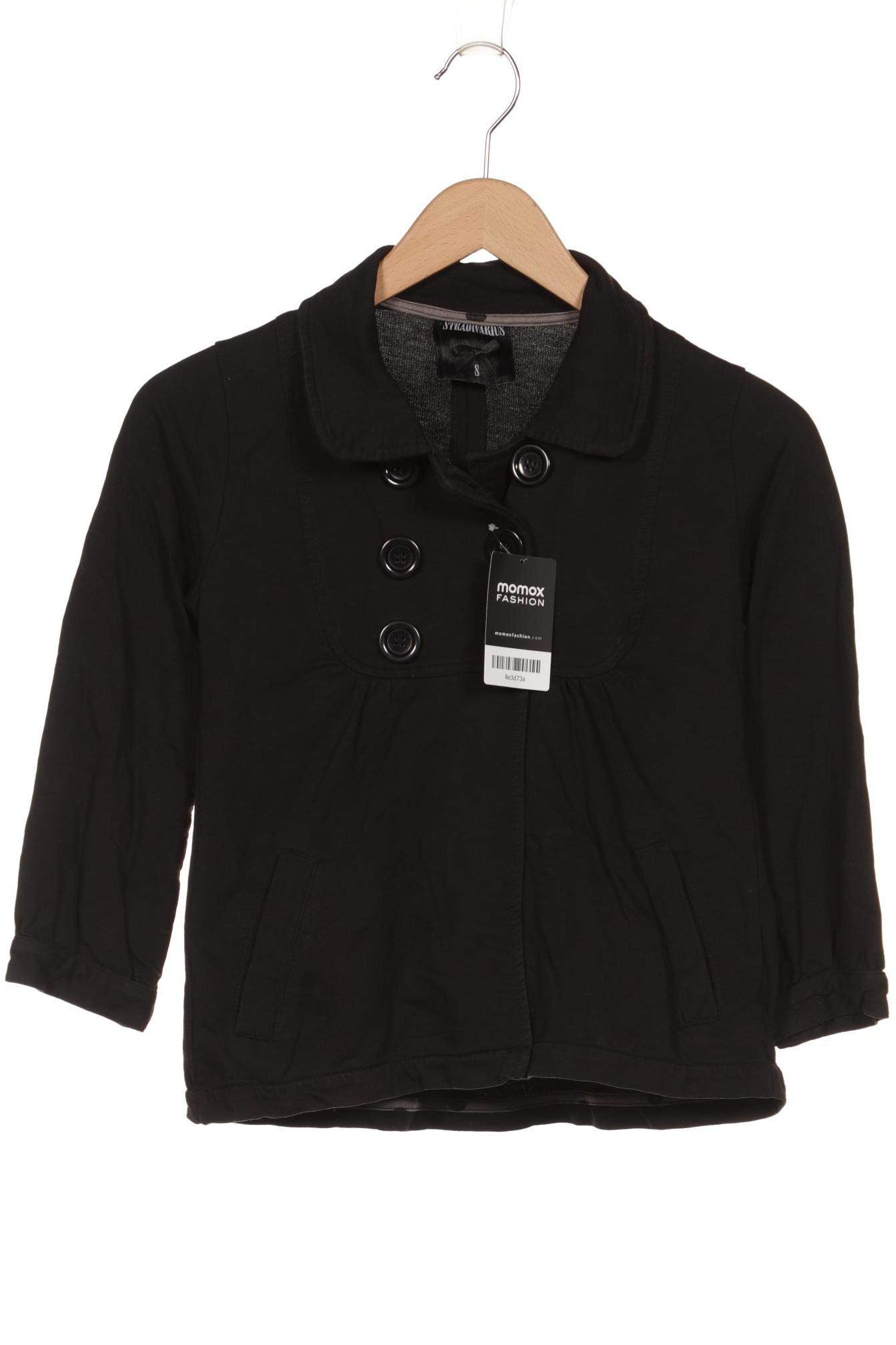 

Stradivarius Damen Strickjacke, schwarz, Gr. 36