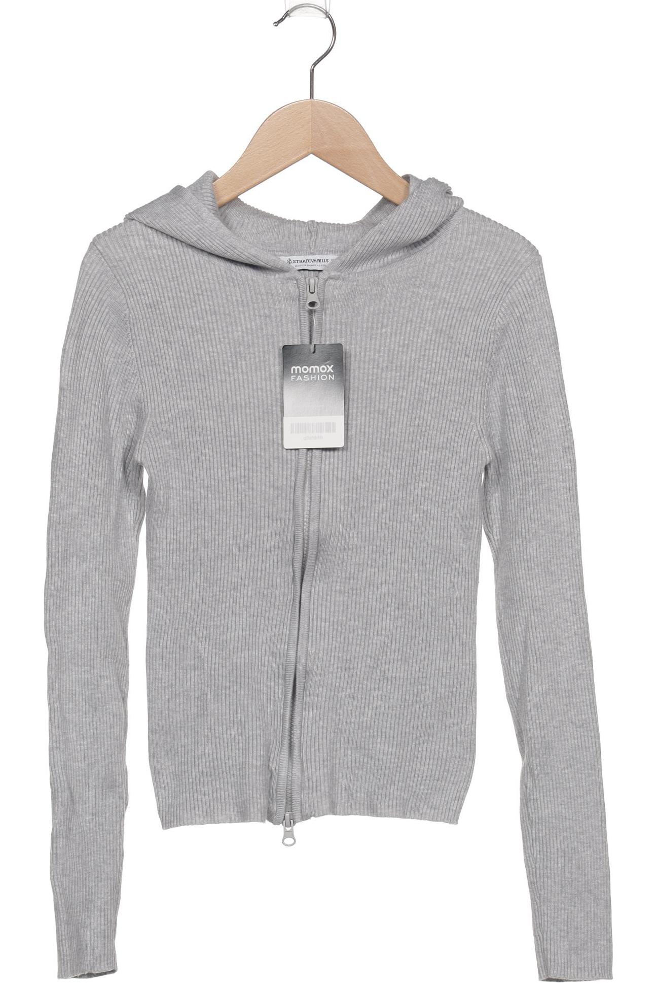 

Stradivarius Damen Strickjacke, grau, Gr. 34