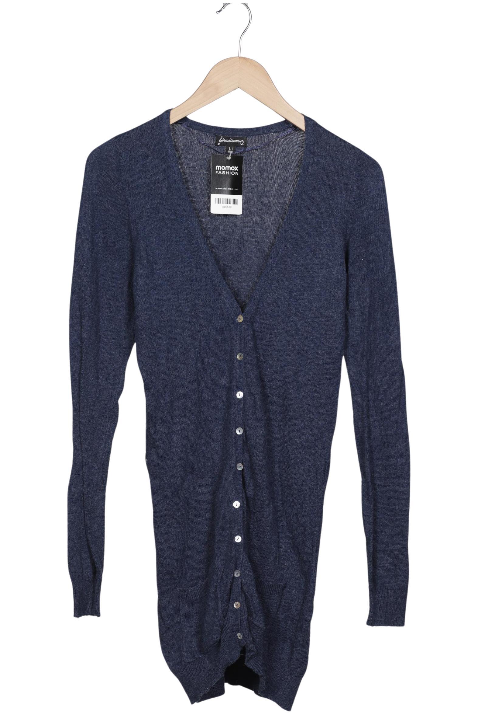 

Stradivarius Damen Strickjacke, marineblau, Gr. 42