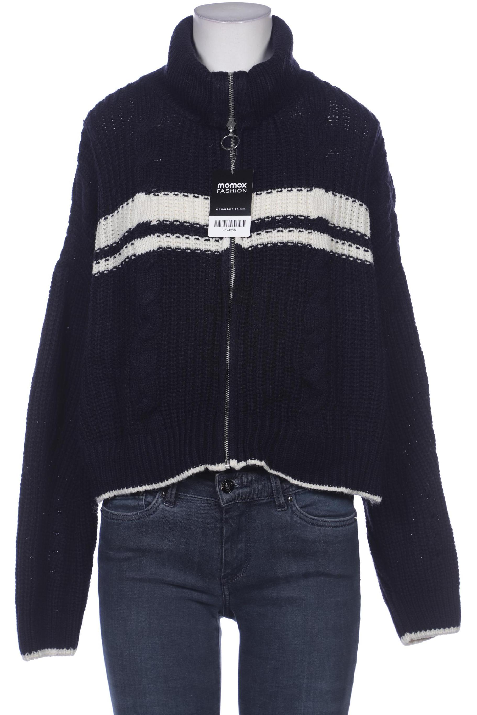 

Stradivarius Damen Strickjacke, marineblau, Gr. 38