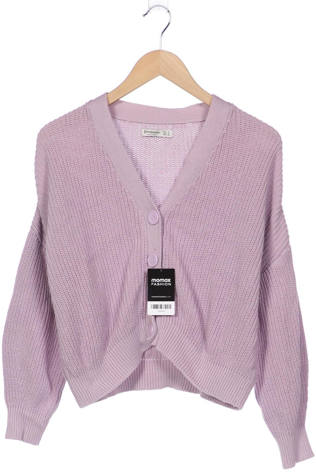 

Stradivarius Damen Strickjacke, flieder, Gr. 36