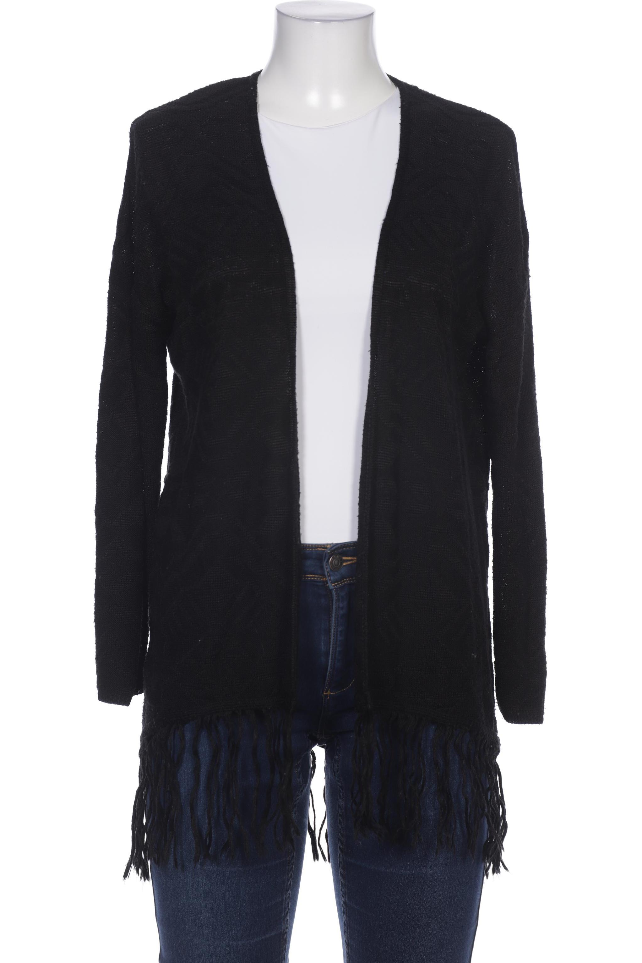 

Stradivarius Damen Strickjacke, schwarz