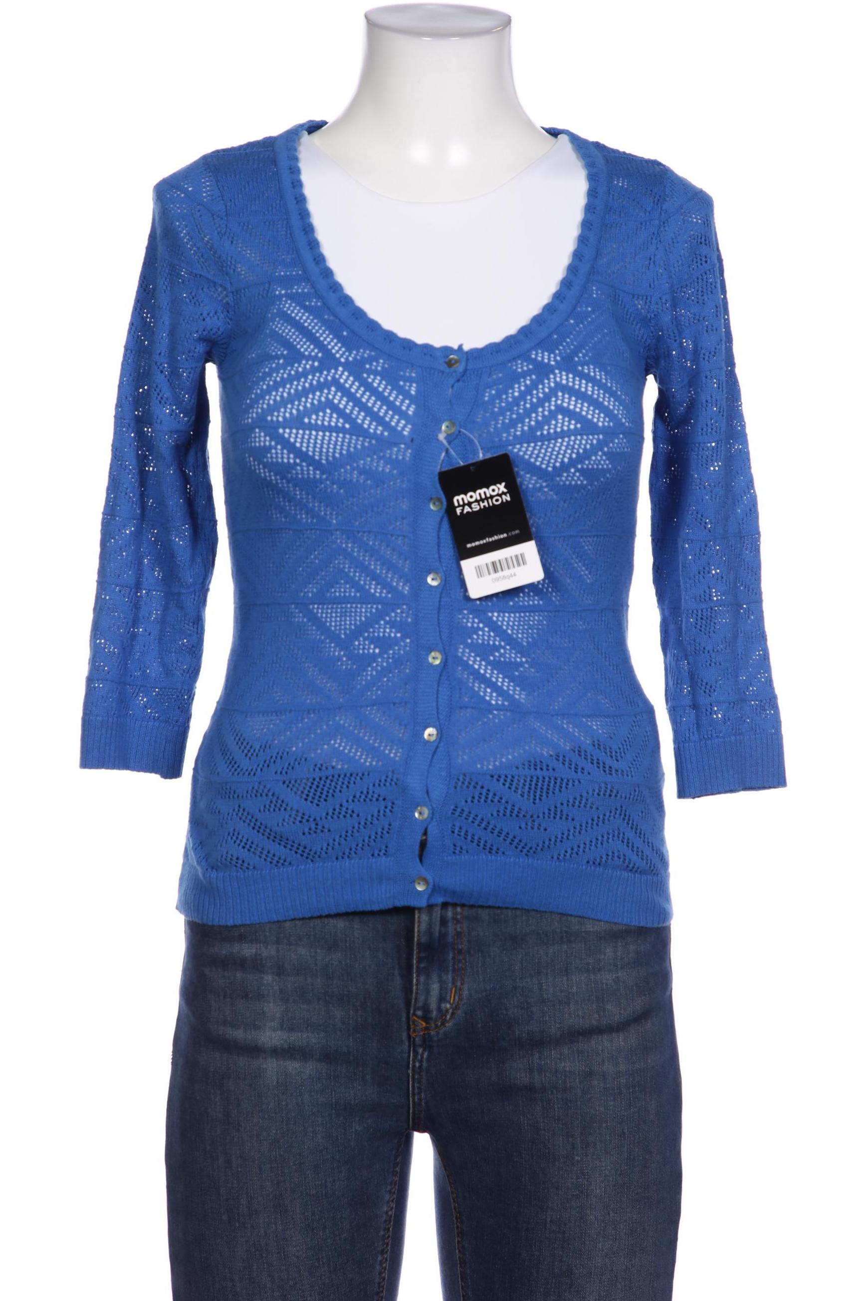 

Stradivarius Damen Strickjacke, blau, Gr. 38
