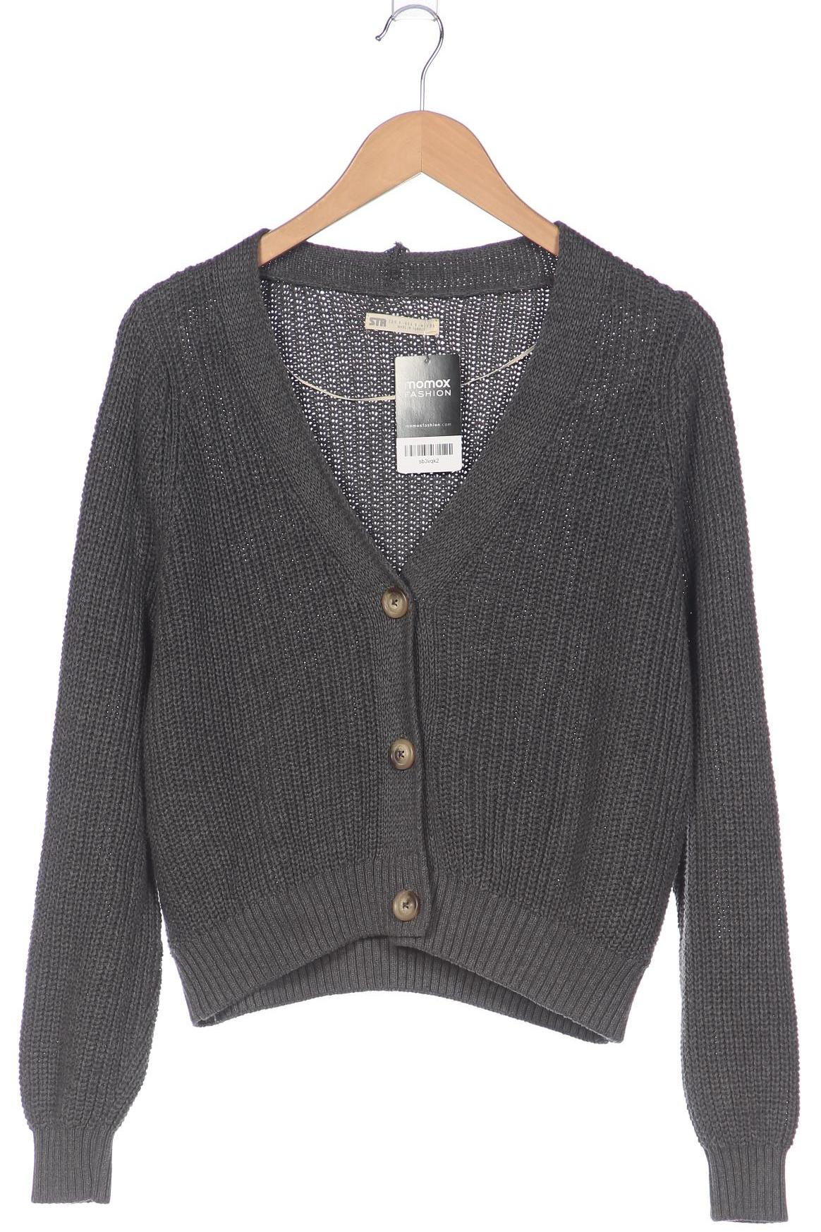 

Stradivarius Damen Strickjacke, grau, Gr. 36
