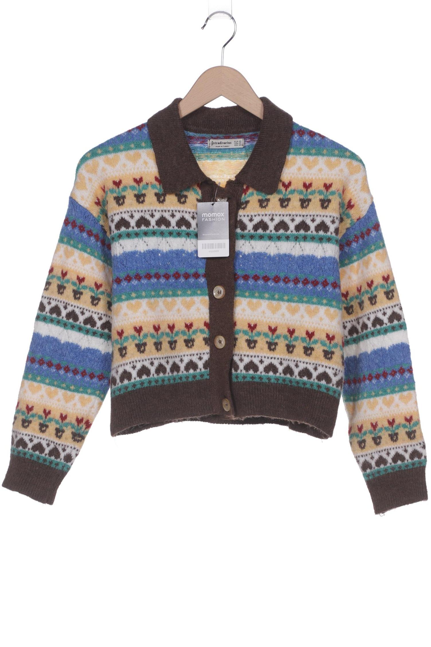 

Stradivarius Damen Strickjacke, mehrfarbig, Gr. 34