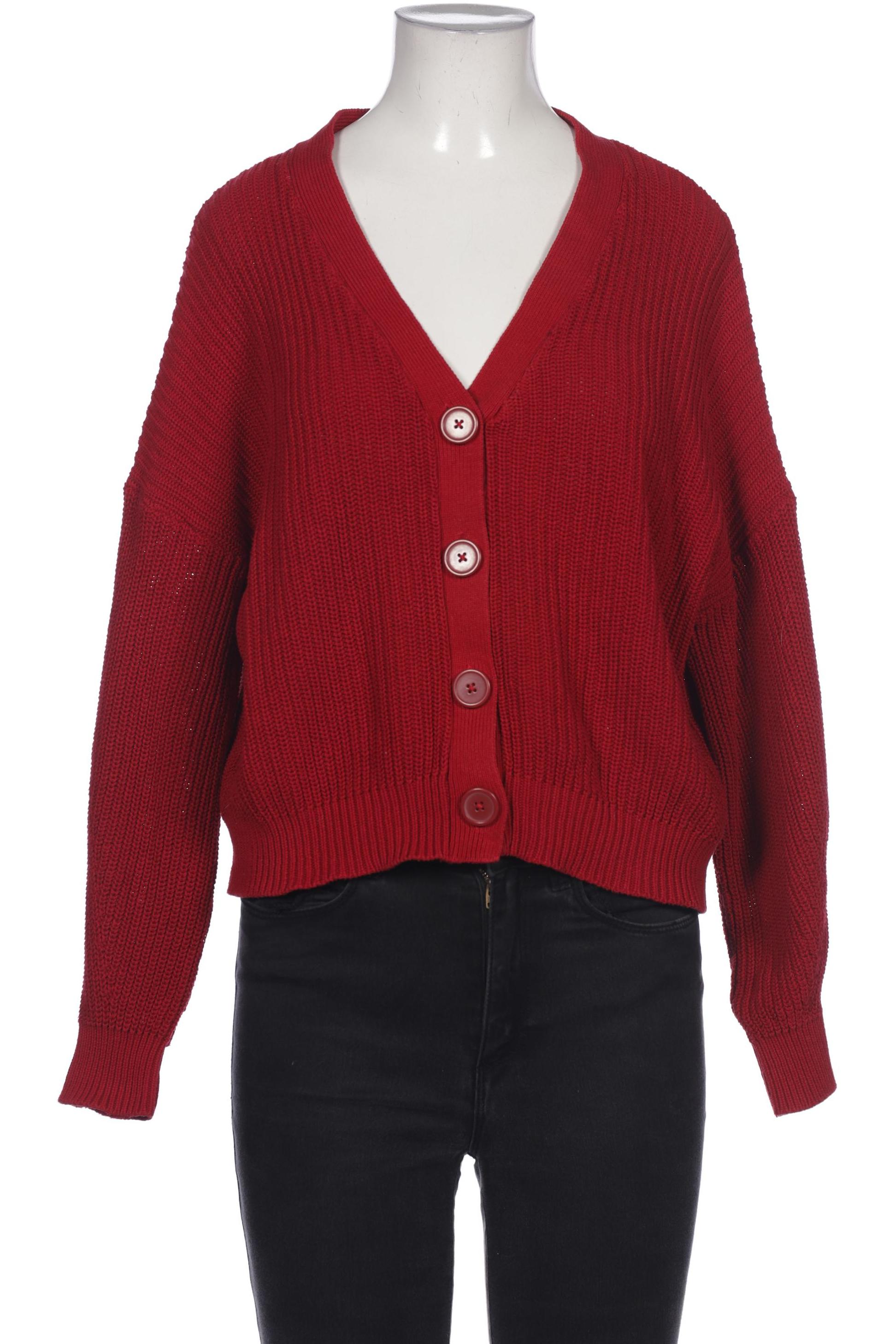 

Stradivarius Damen Strickjacke, rot, Gr. 36