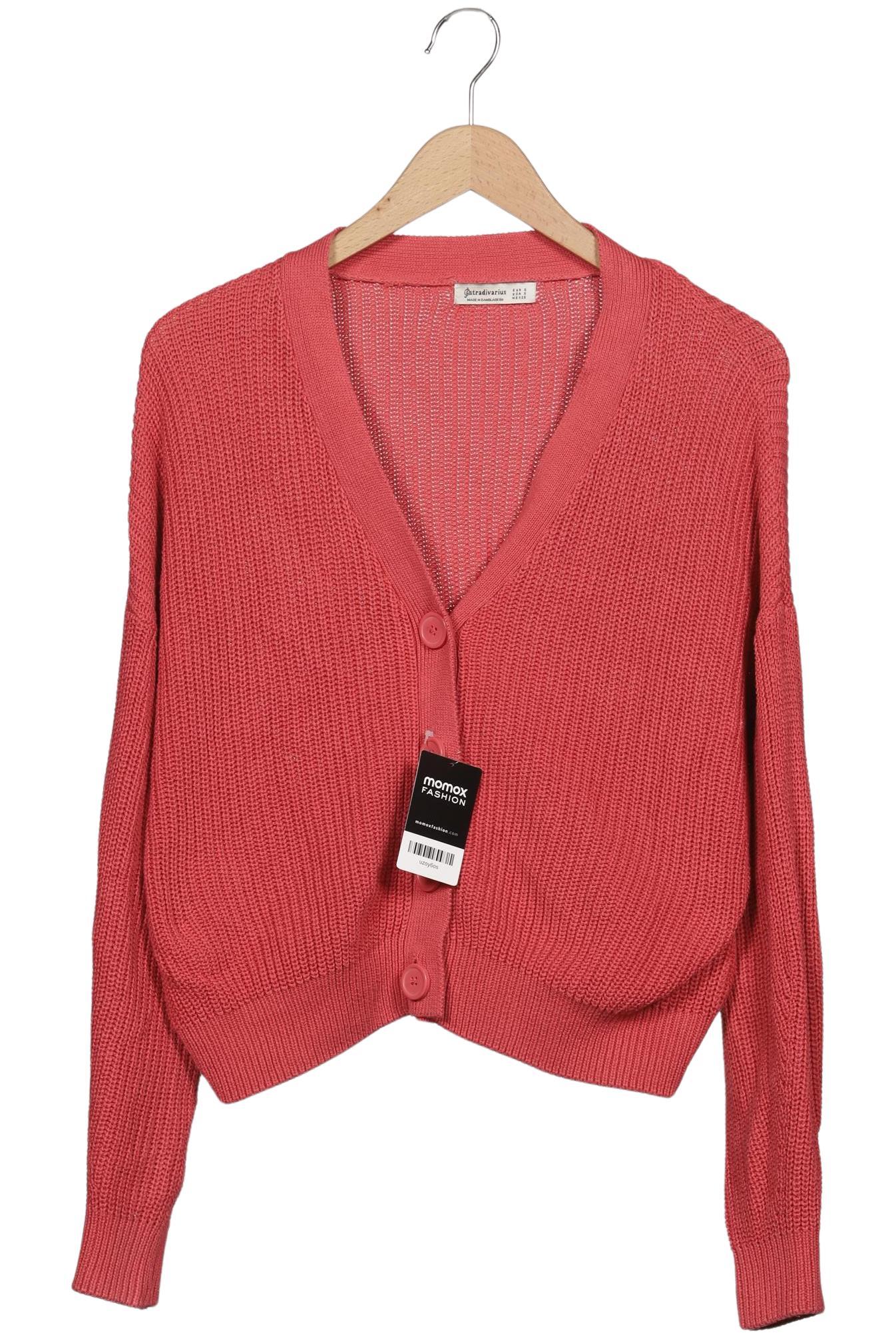 

Stradivarius Damen Strickjacke, rot, Gr. 36