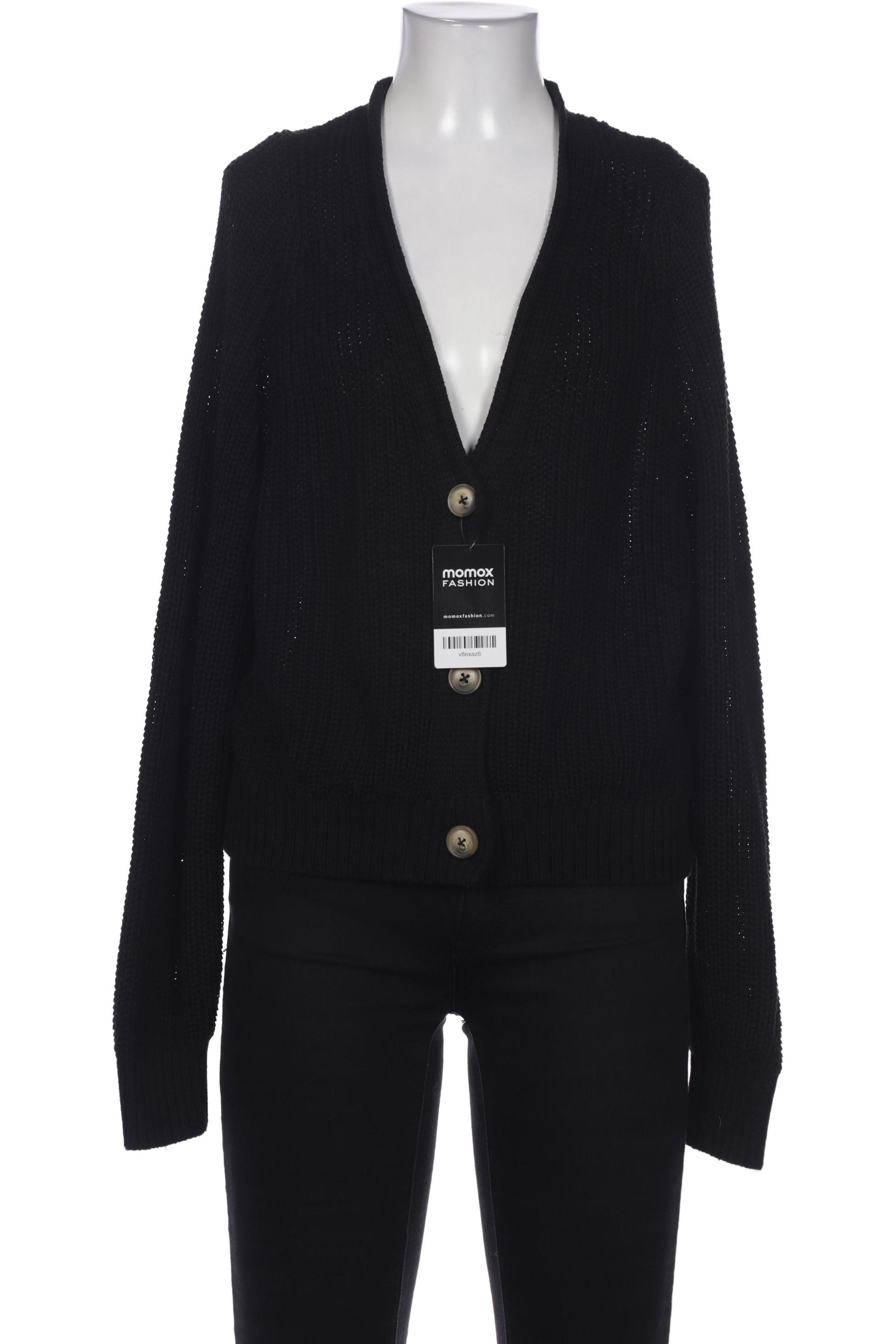

Stradivarius Damen Strickjacke, schwarz, Gr. 36