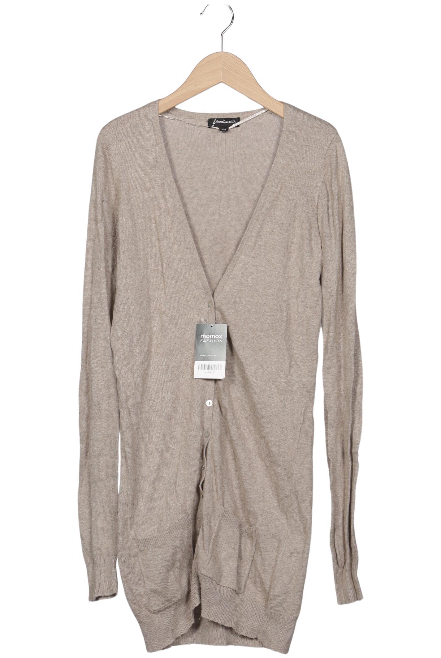 

Stradivarius Damen Strickjacke, beige, Gr. 42