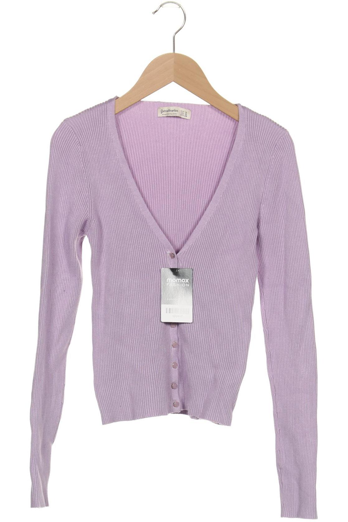 

Stradivarius Damen Strickjacke, flieder, Gr. 36