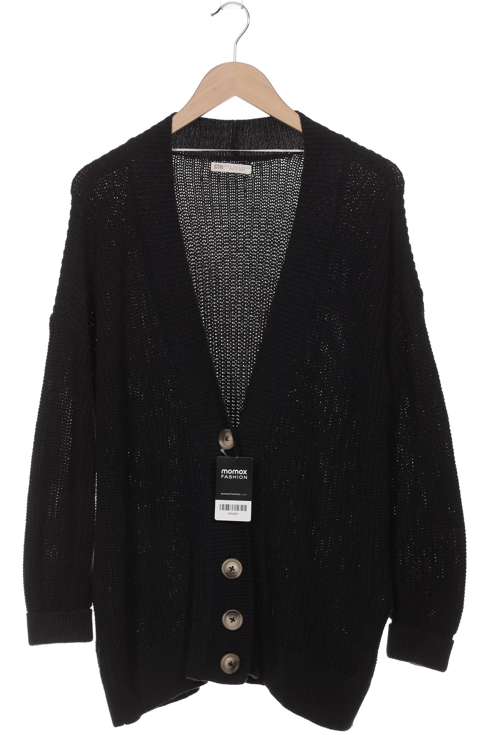 

Stradivarius Damen Strickjacke, schwarz, Gr. 36
