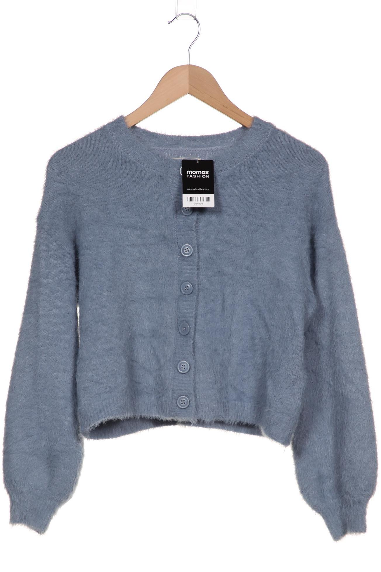 

Stradivarius Damen Strickjacke, hellblau