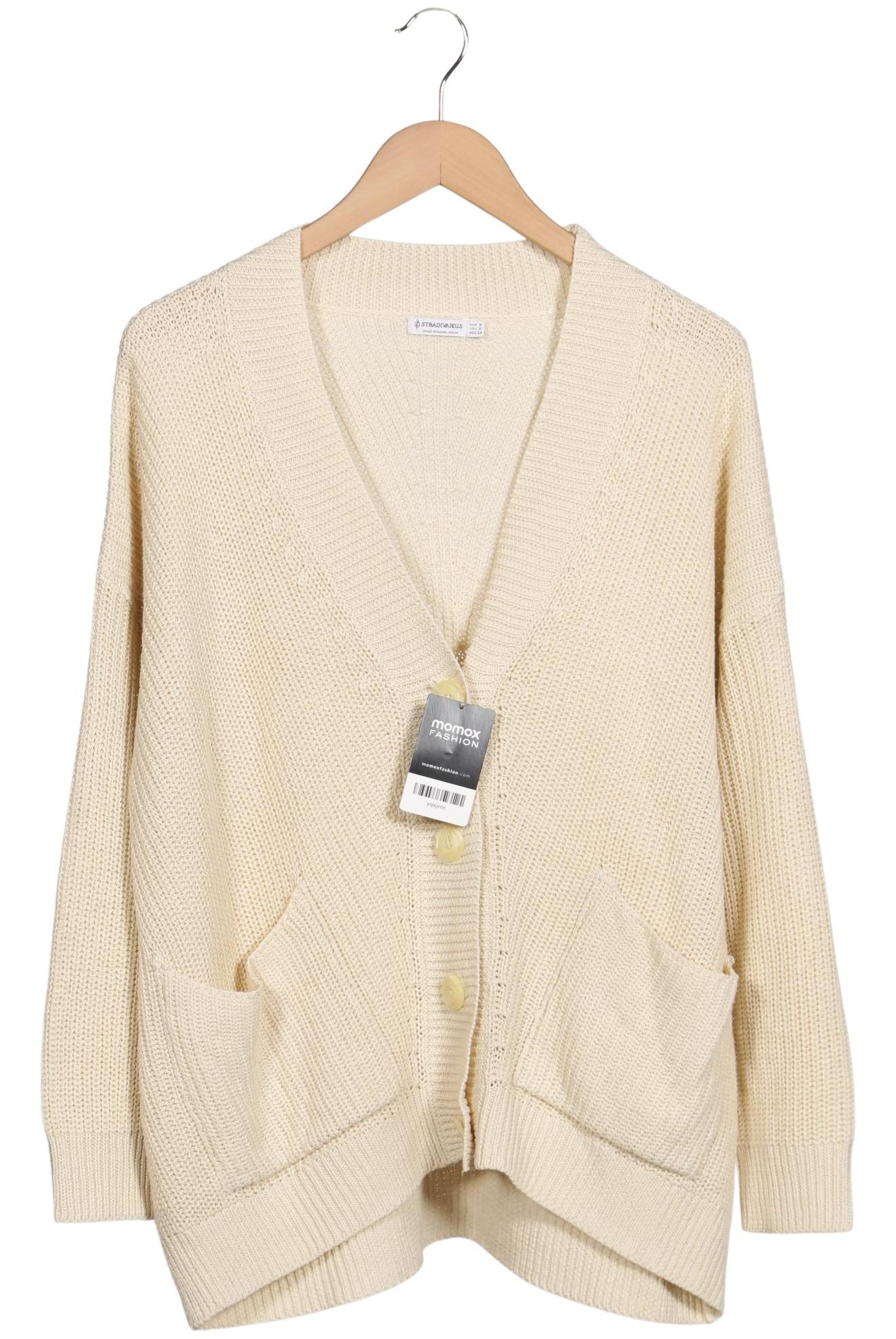 

Stradivarius Damen Strickjacke, beige, Gr. 36