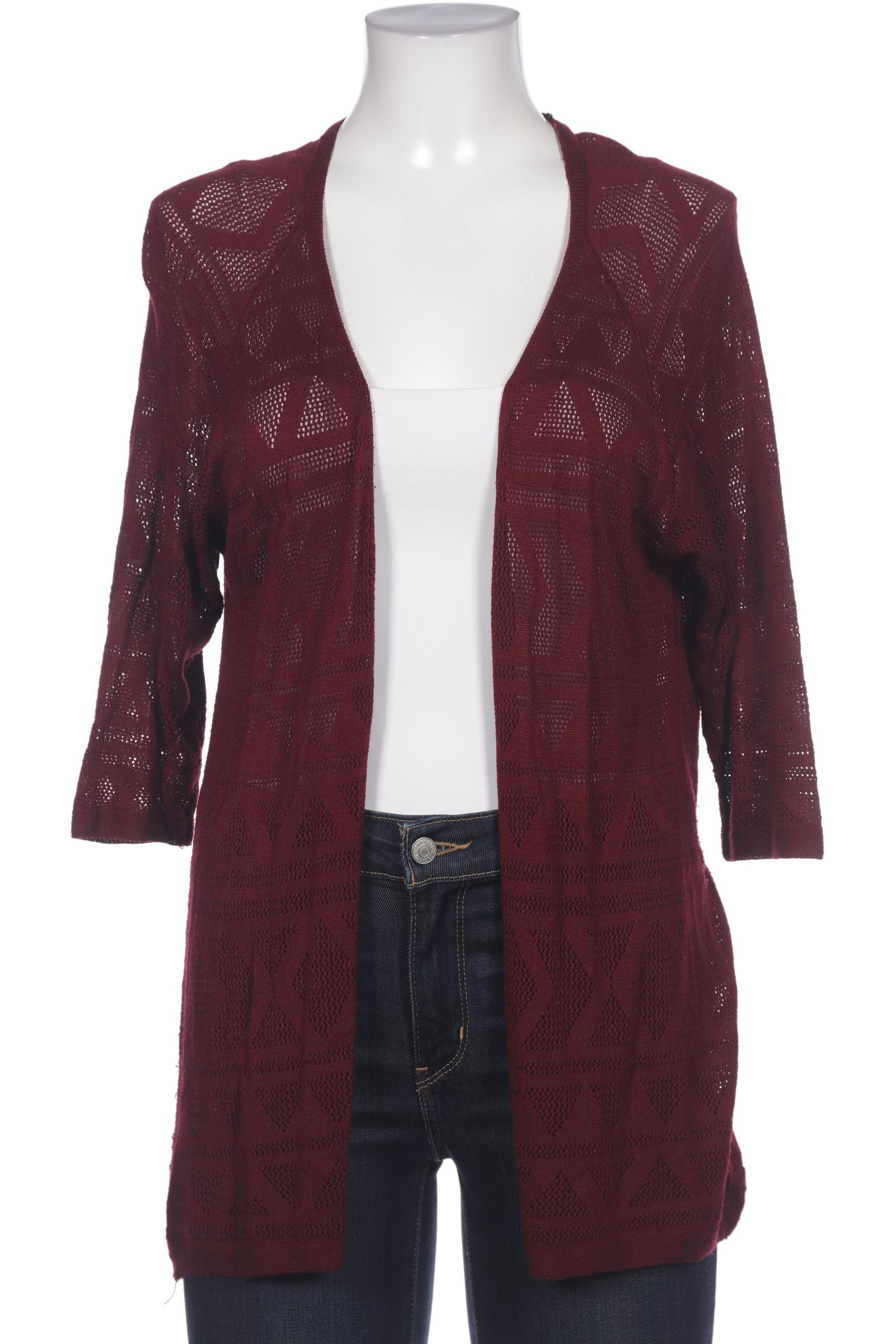 

Stradivarius Damen Strickjacke, bordeaux, Gr. 36