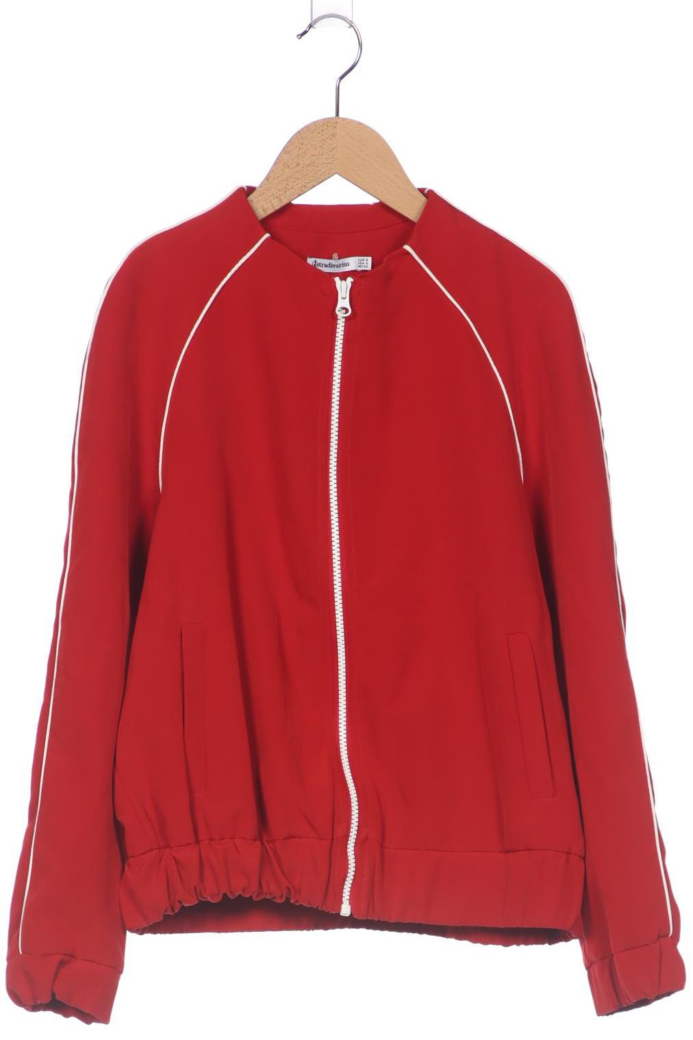 

Stradivarius Damen Sweatshirt, rot, Gr. 36