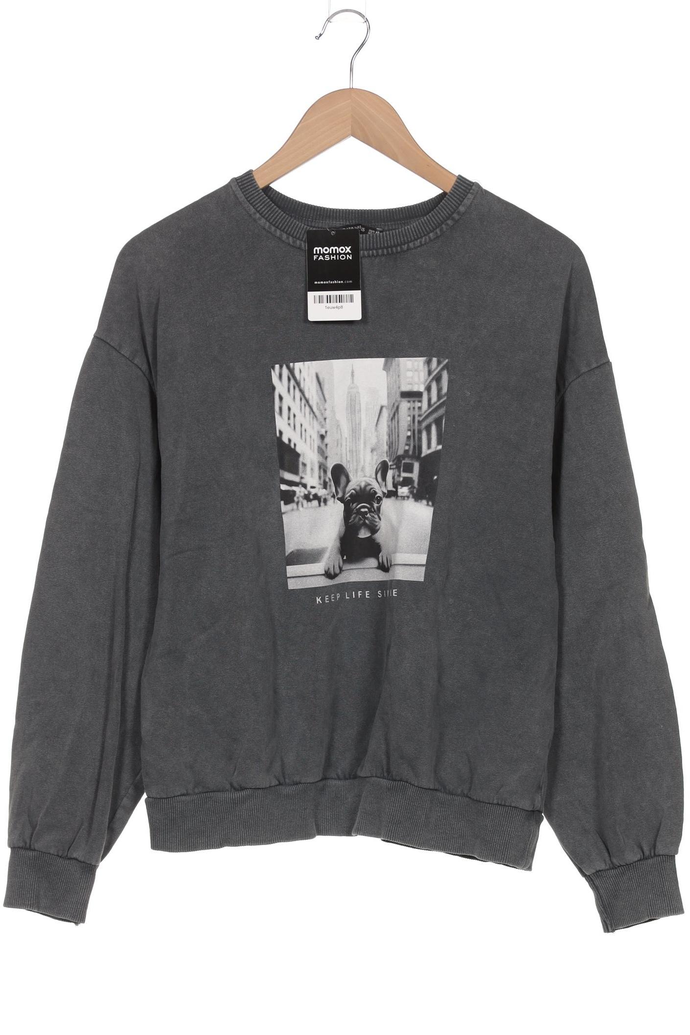 

Stradivarius Damen Sweatshirt, grau, Gr. 34