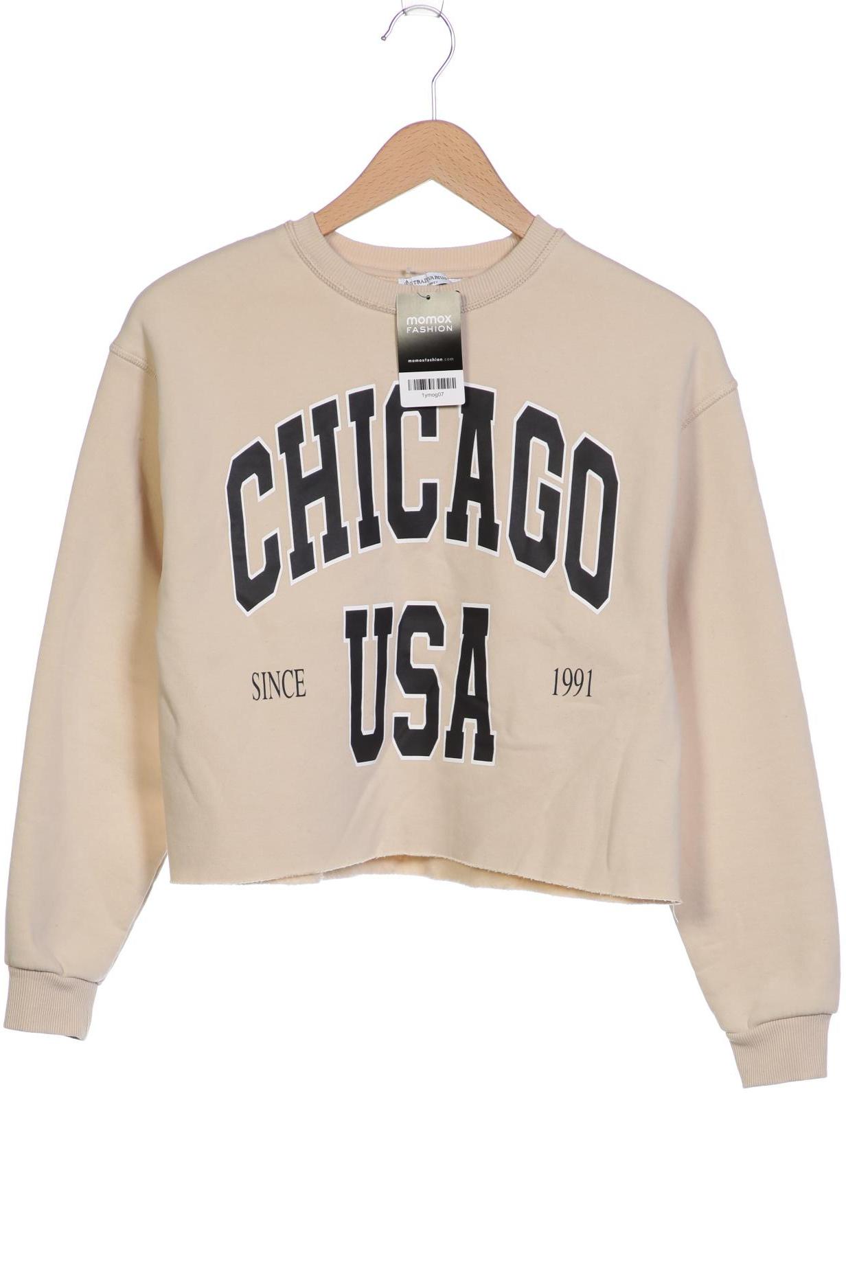 

Stradivarius Damen Sweatshirt, beige, Gr. 34