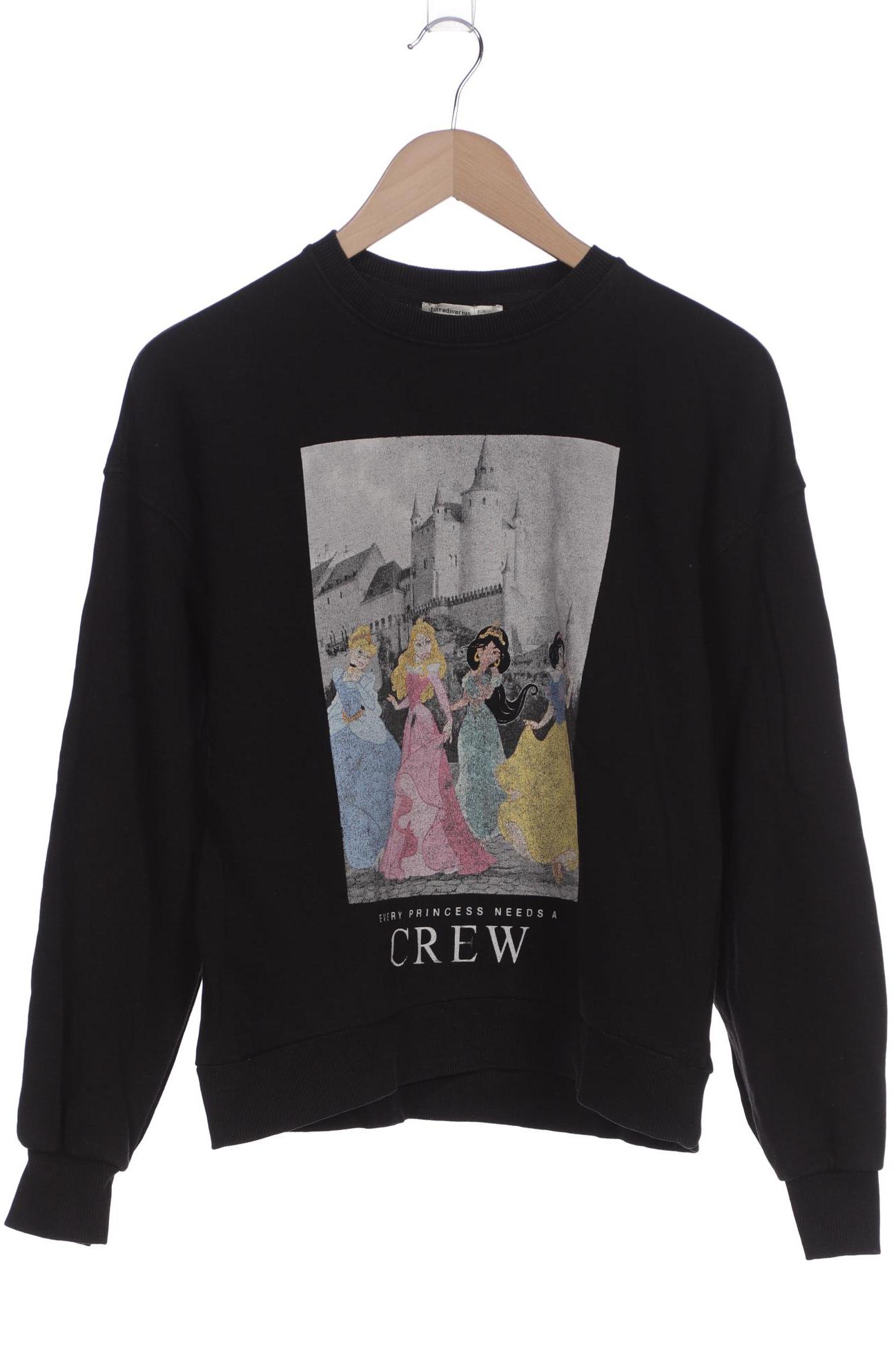 

Stradivarius Damen Sweatshirt, schwarz, Gr. 36