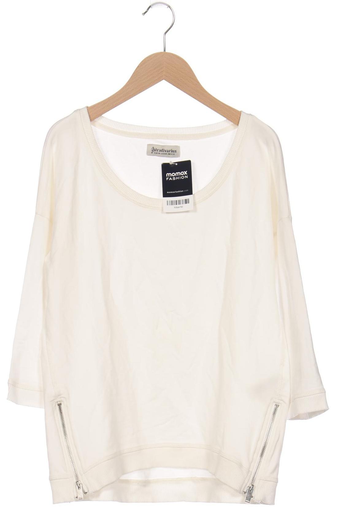 

Stradivarius Damen Sweatshirt, cremeweiß, Gr. 38