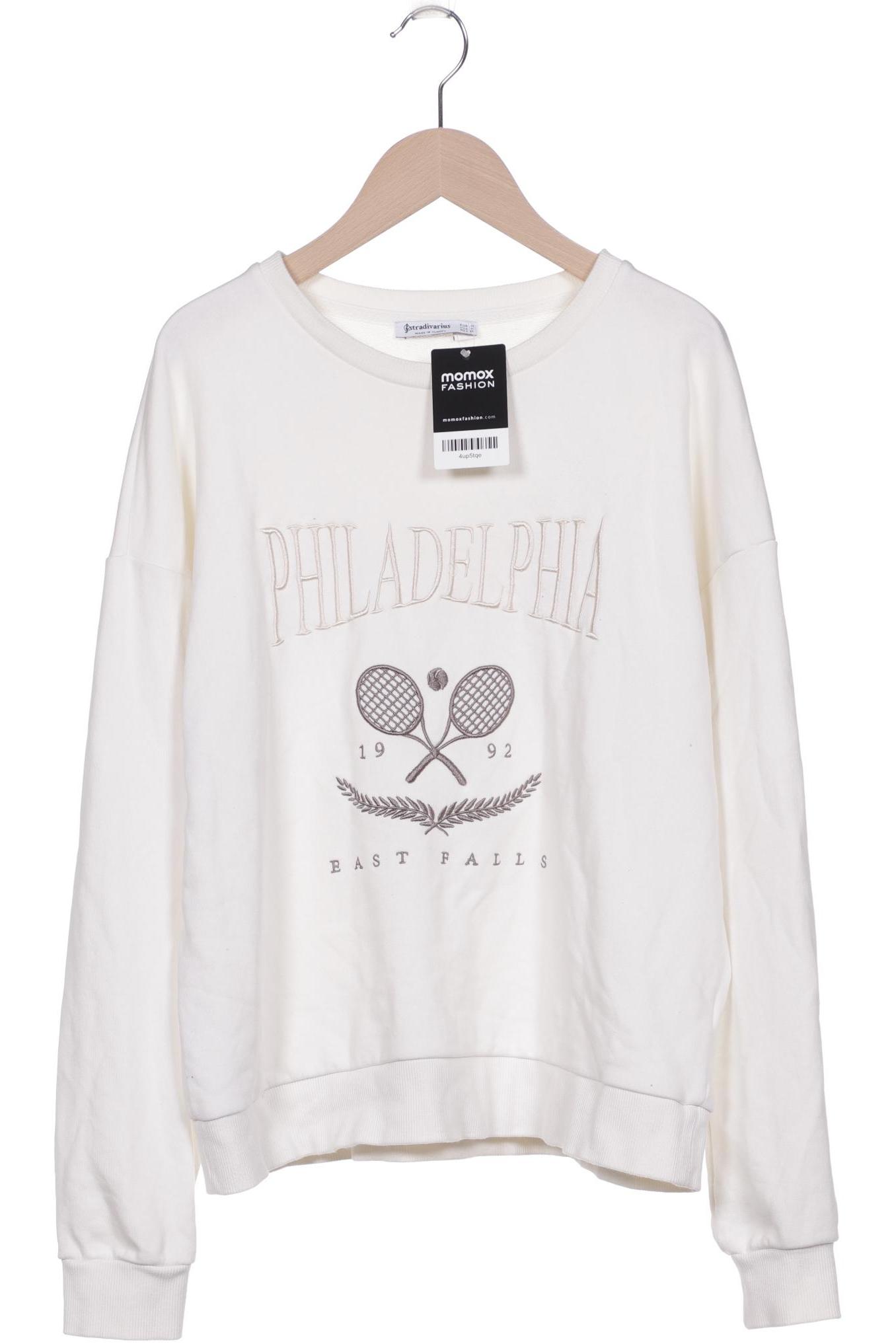 

Stradivarius Damen Sweatshirt, weiß