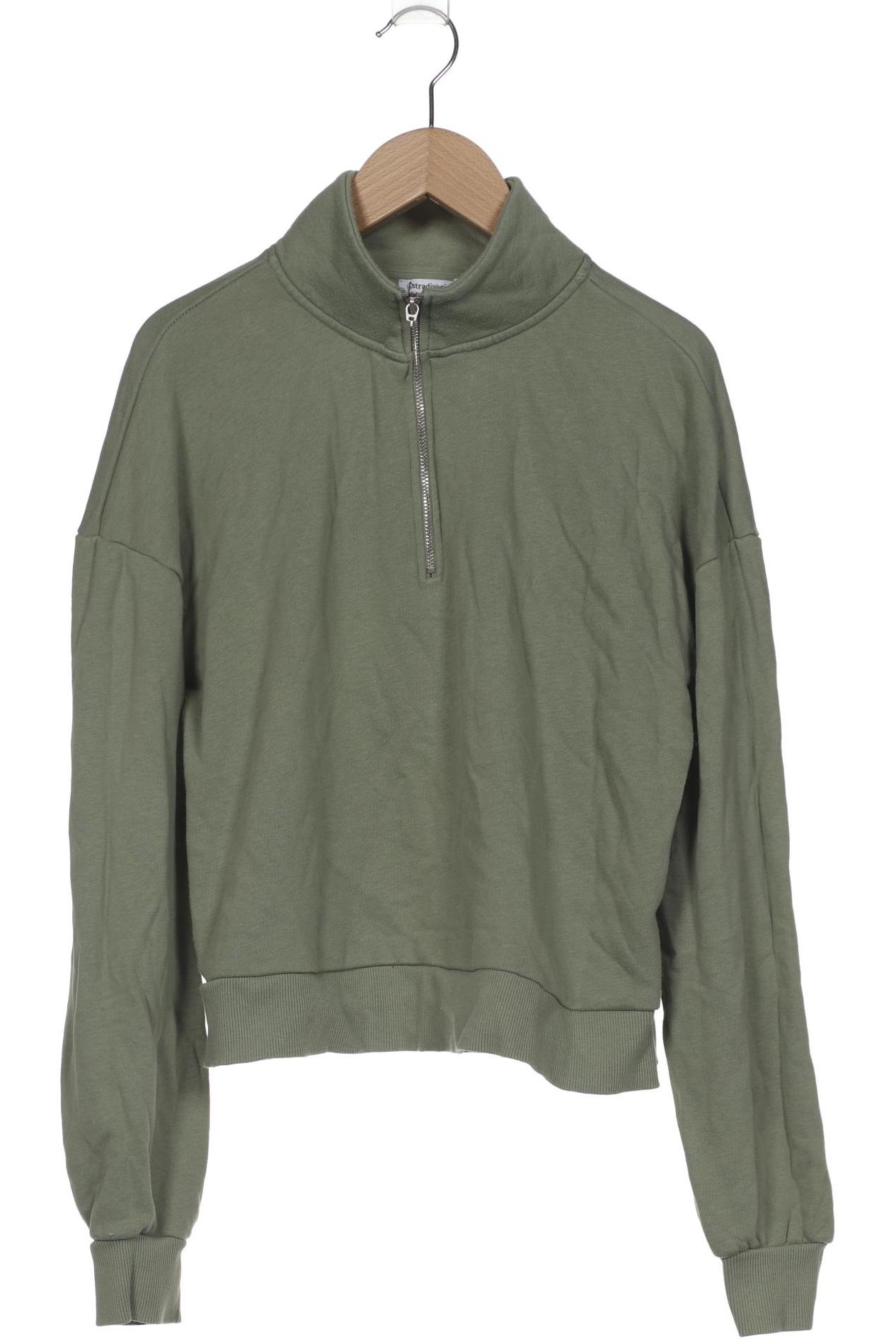 

Stradivarius Damen Sweatshirt, grün, Gr. 36