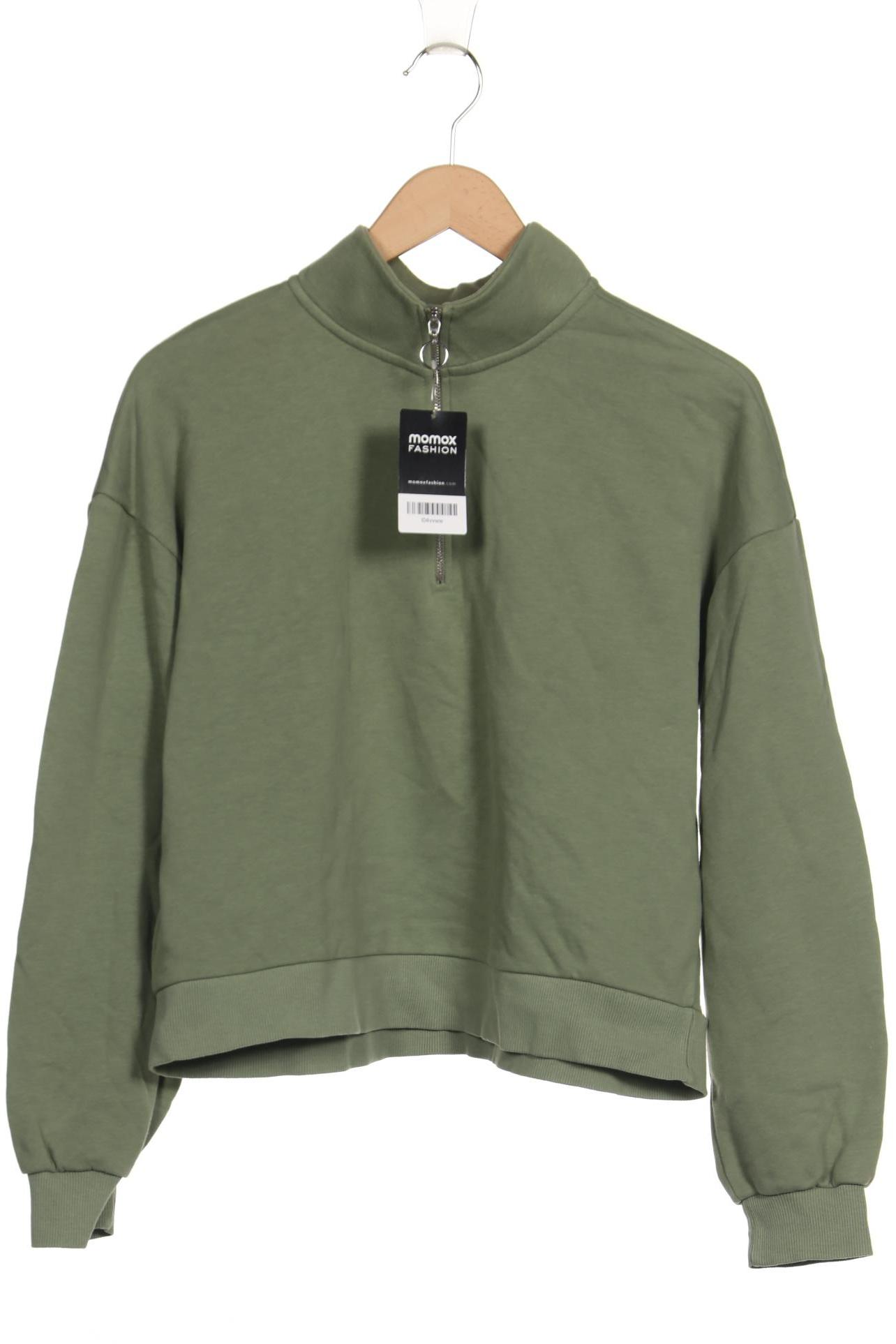 

Stradivarius Damen Sweatshirt, grün, Gr. 38